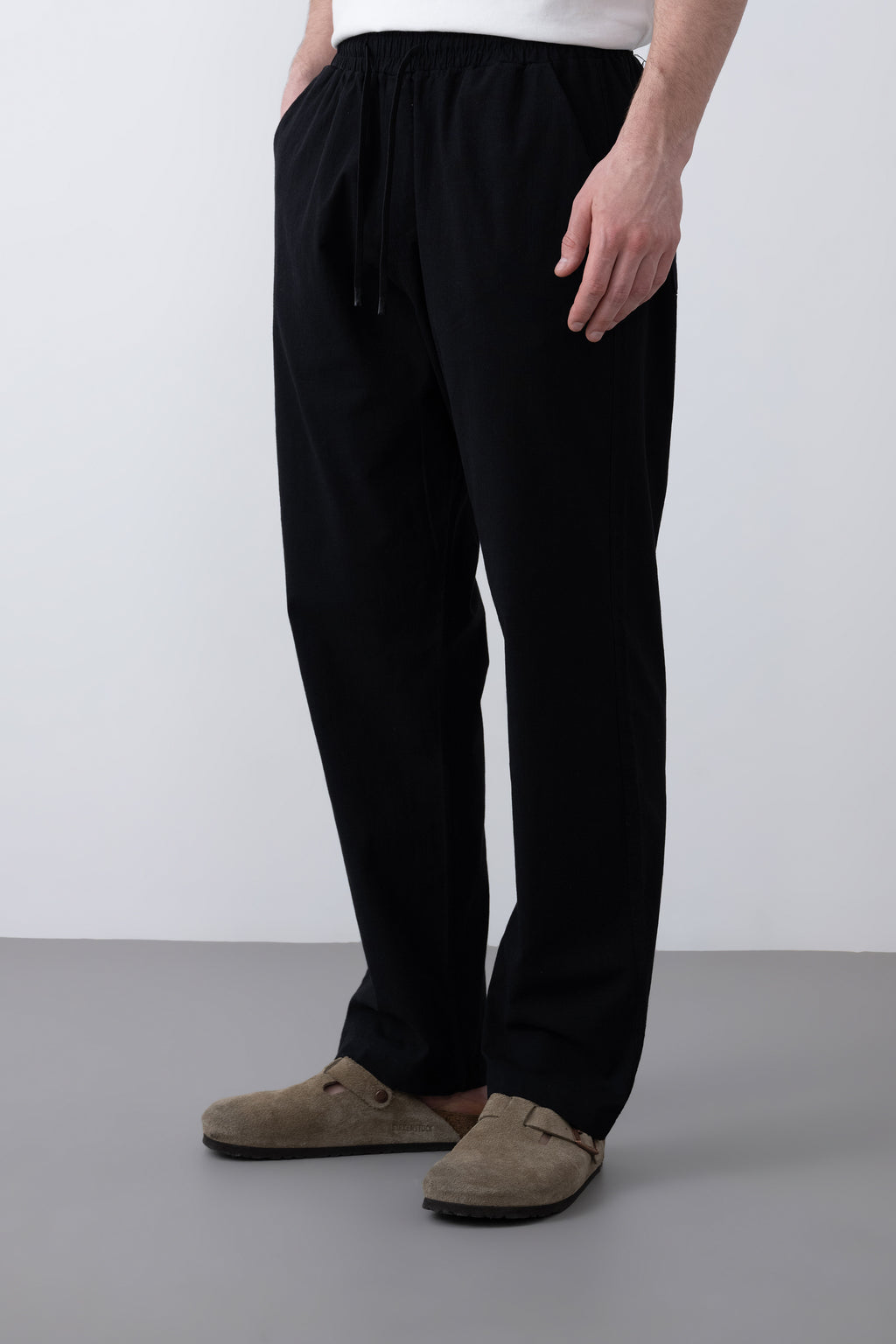 Baggy Siyah Pantolon 6199