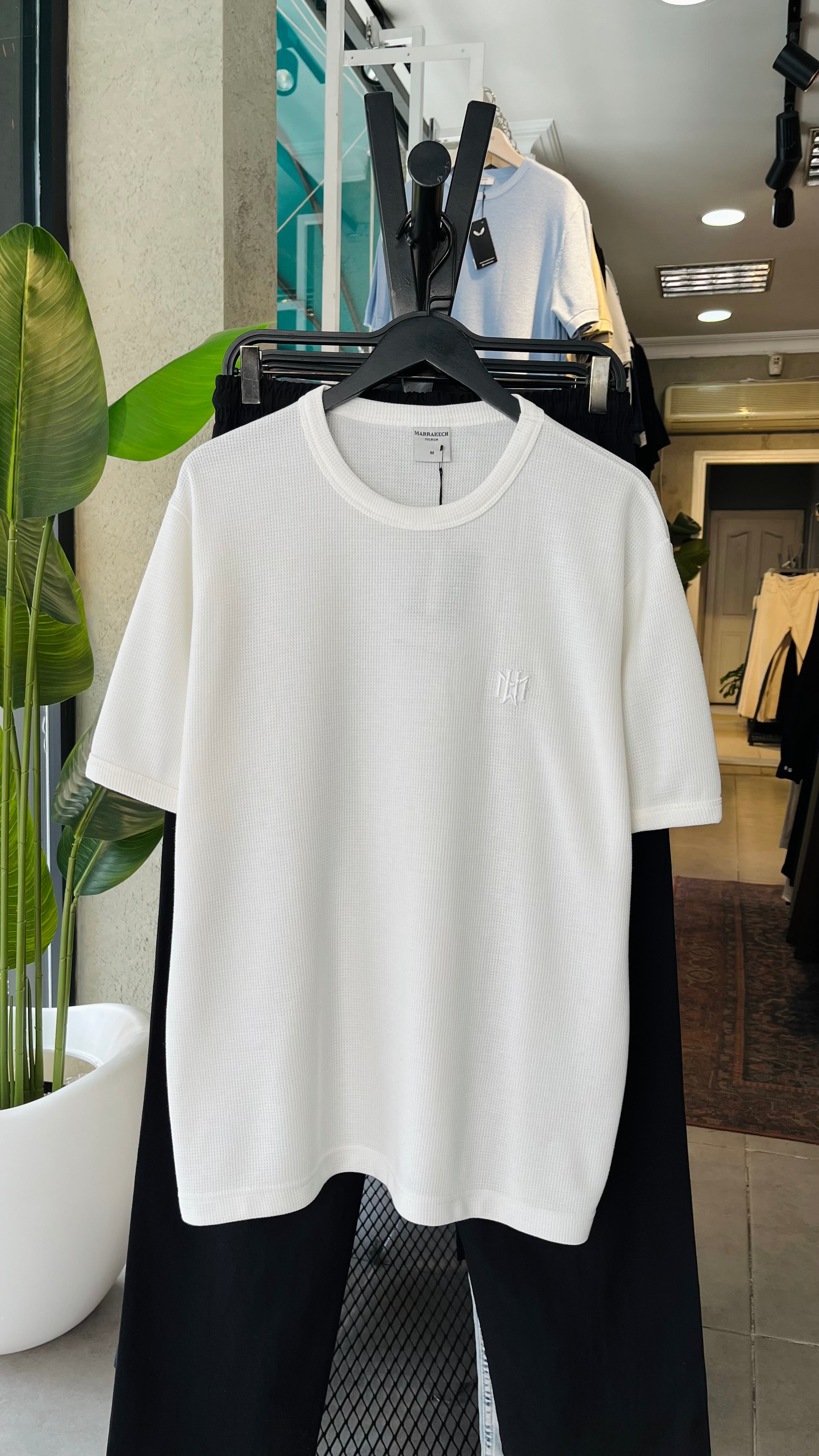 Oversize Beyaz Tshirt 9392