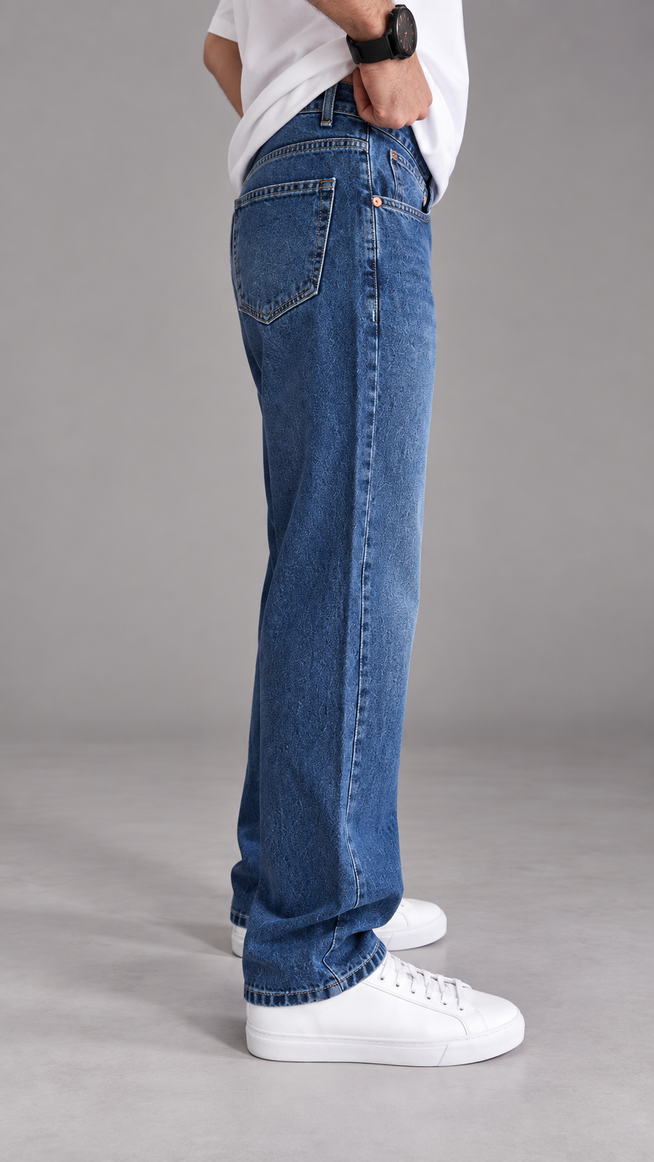 Baggy Mavi Jean 3347