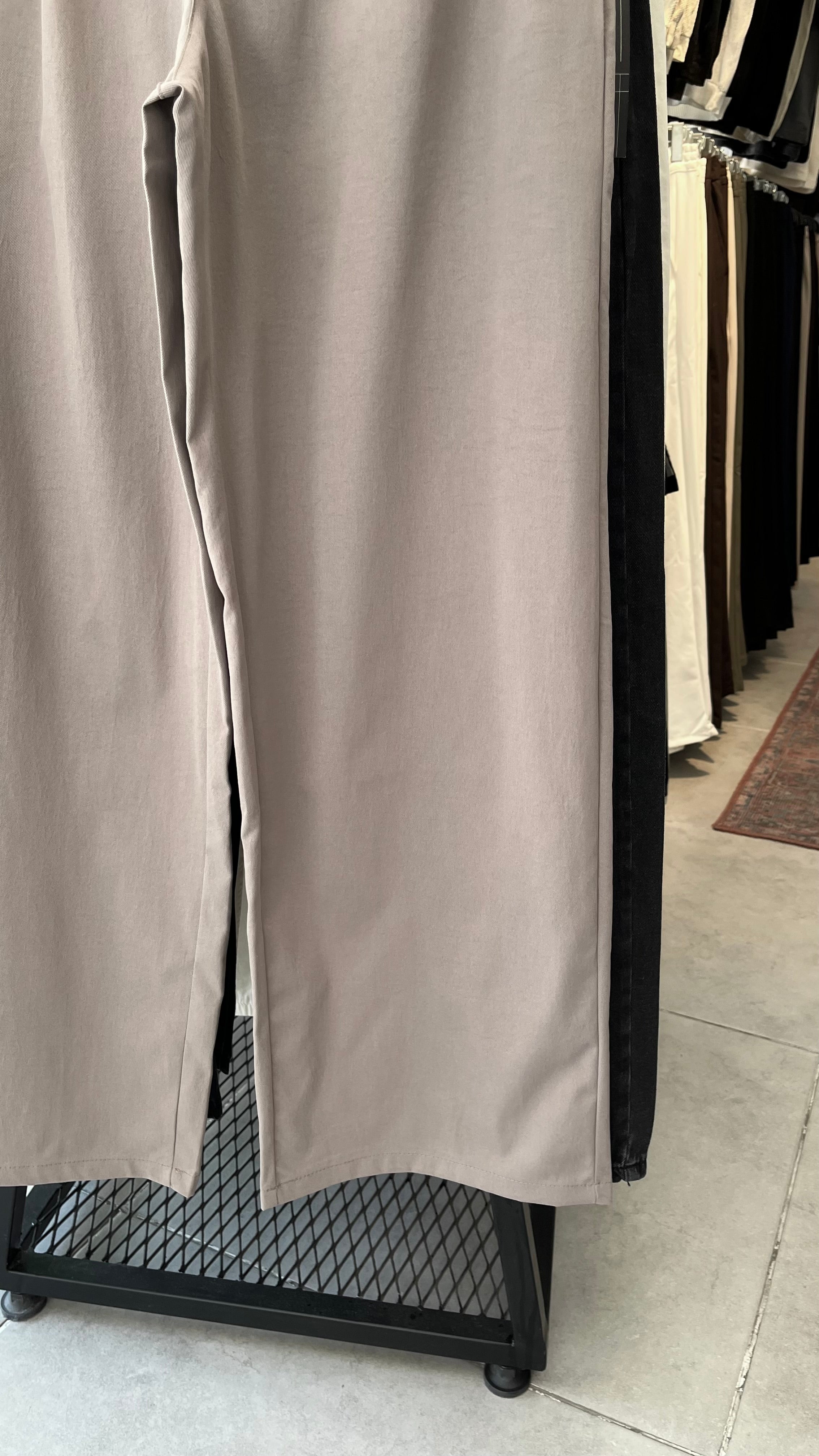 Baggy Ekstra Bol Vizon Rengi Pantolon 6218