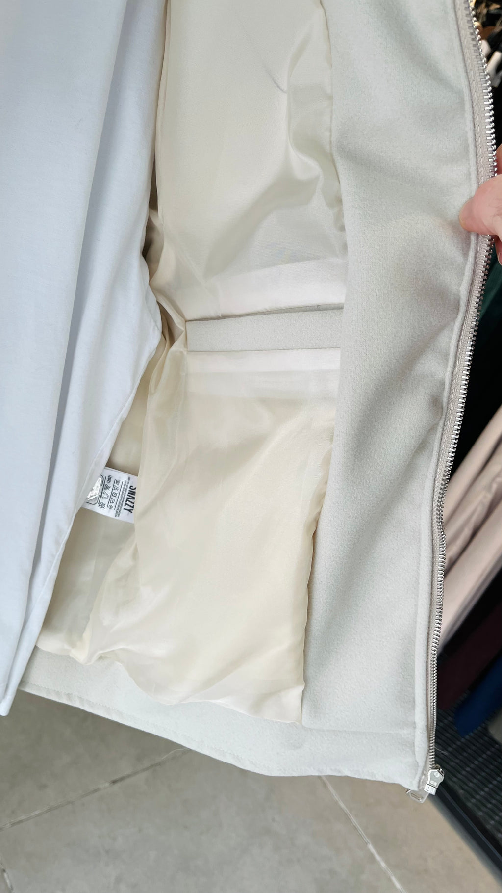 Premium Kumaş Taş Rengi Kaşe Ceket 2054