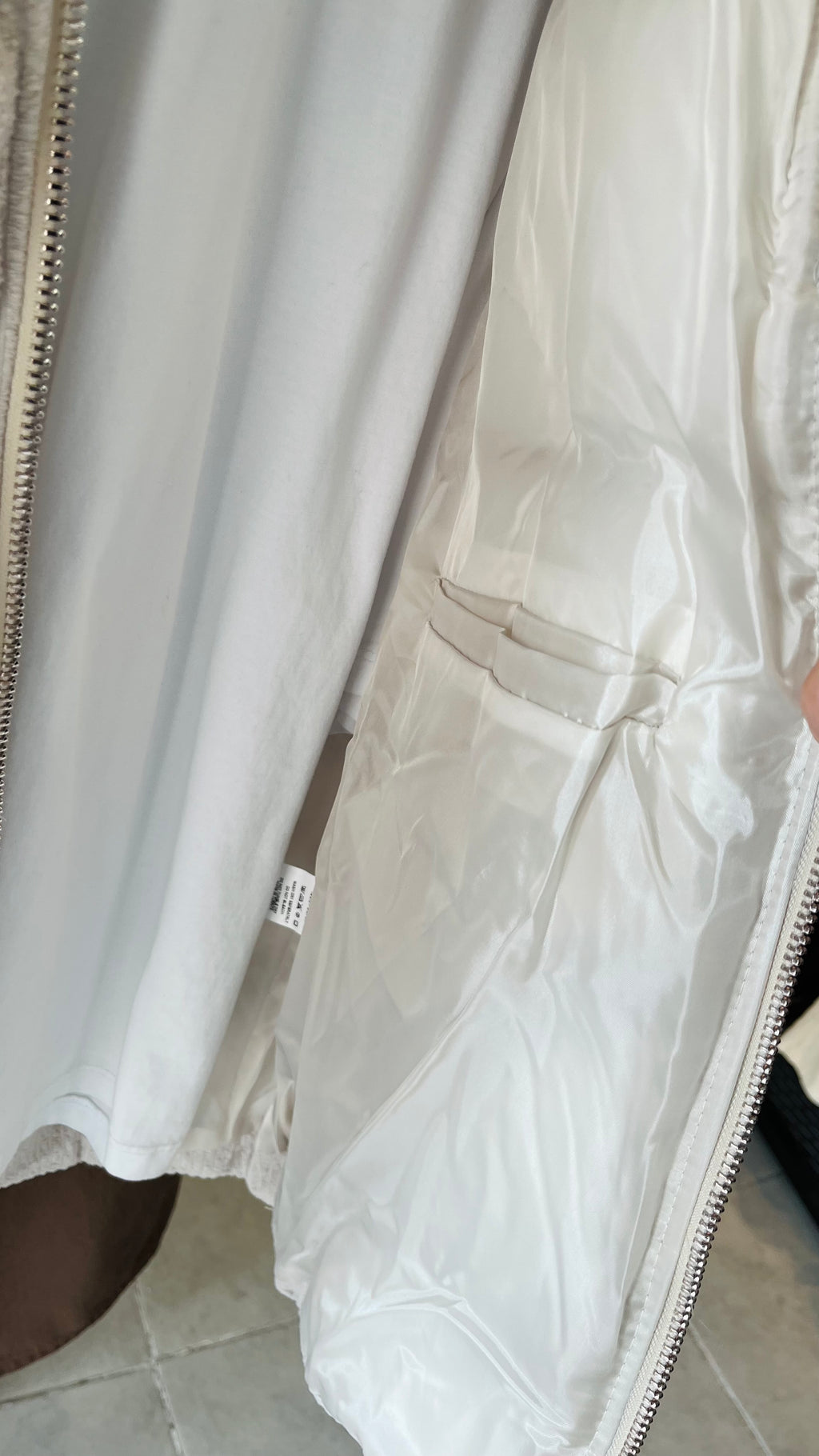 Fitilli Taş Rengi Şişme Mont 2057