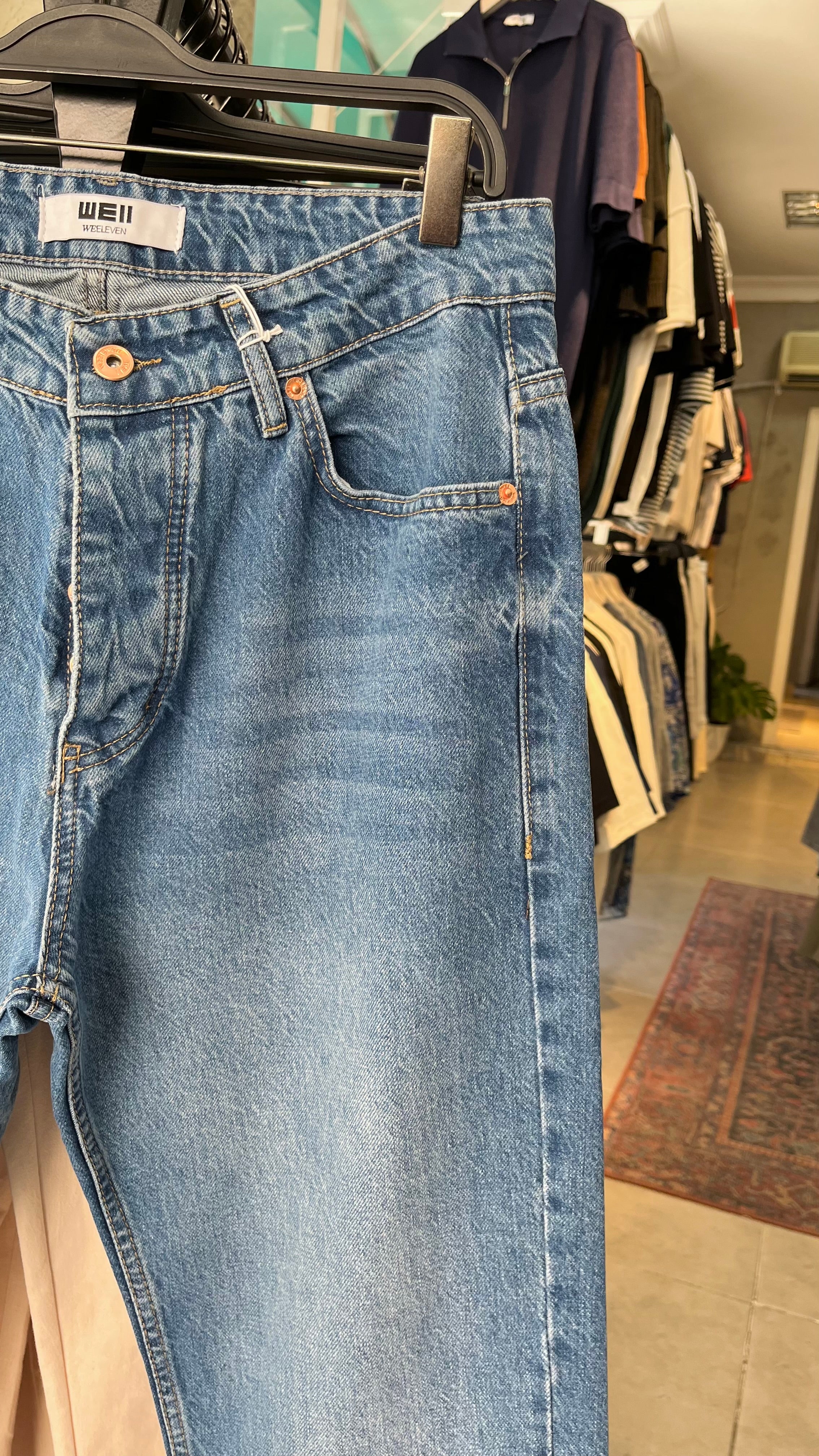 Baggy Mavi Jean 3301