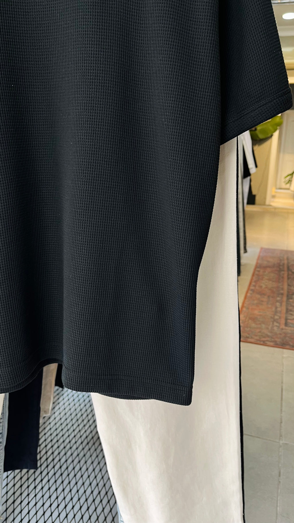 Oversize Siyah Tshirt 9391