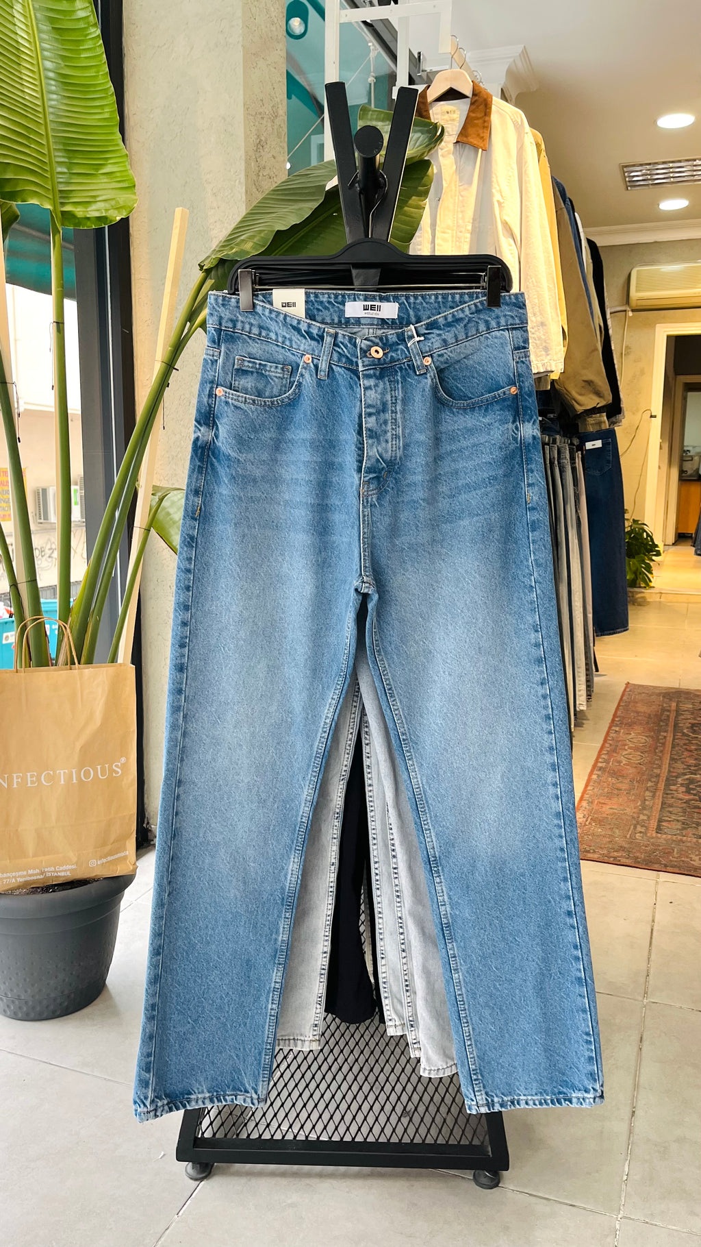 Baggy Mavi Jean 3301