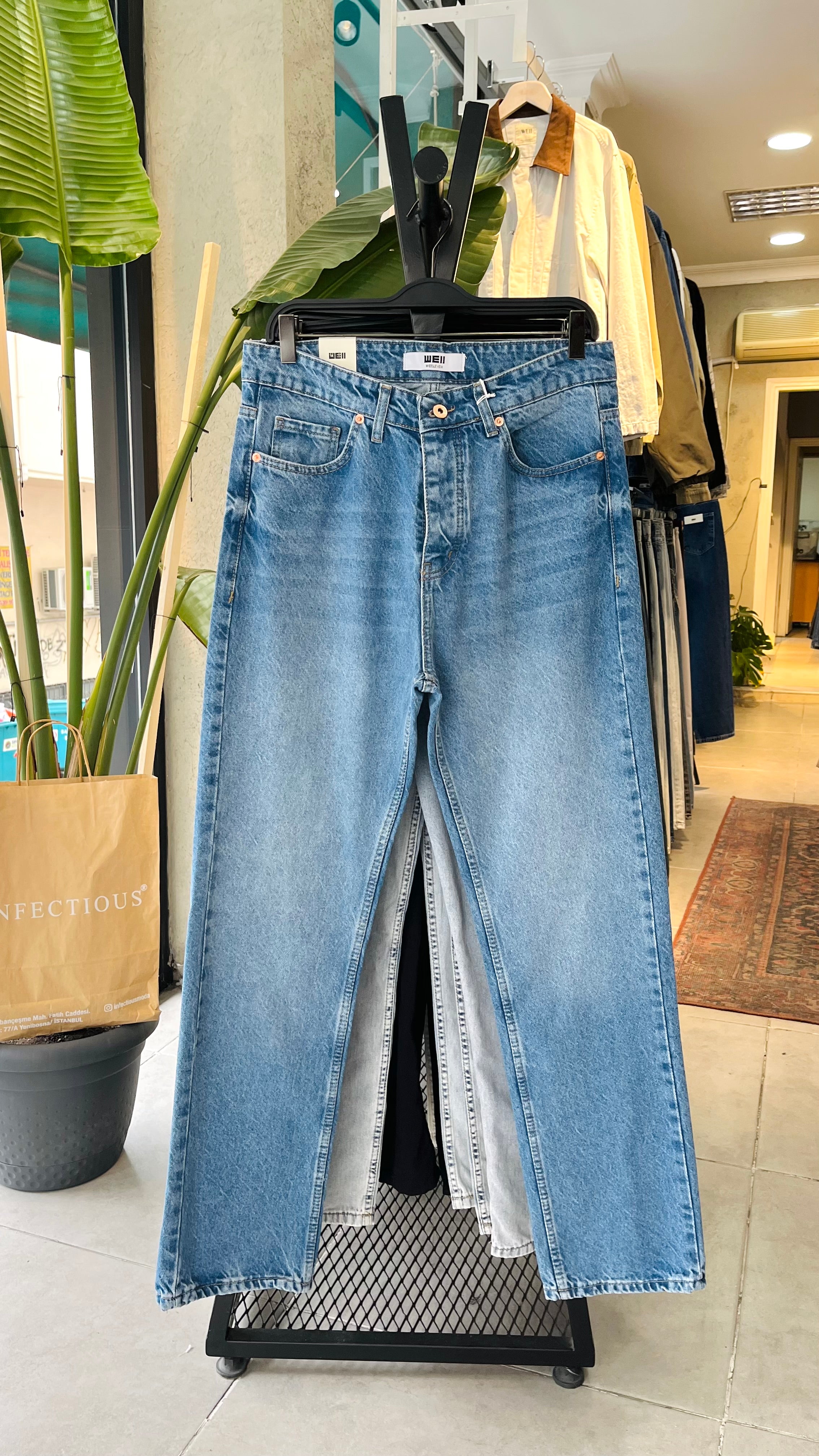 Baggy Mavi Jean 3301