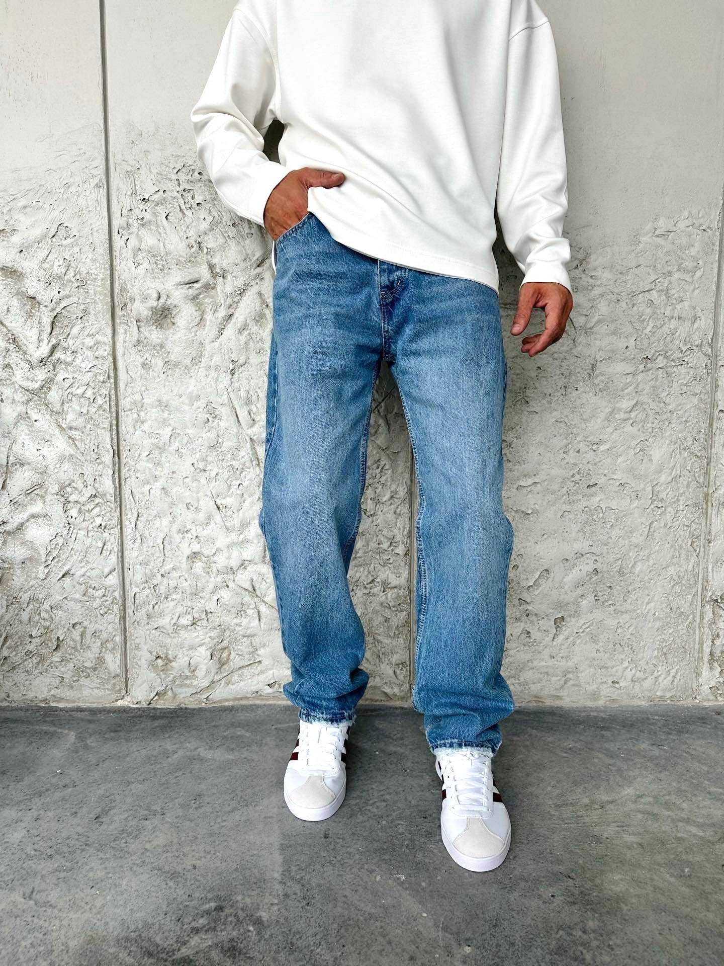 Baggy Mavi Jean 3301