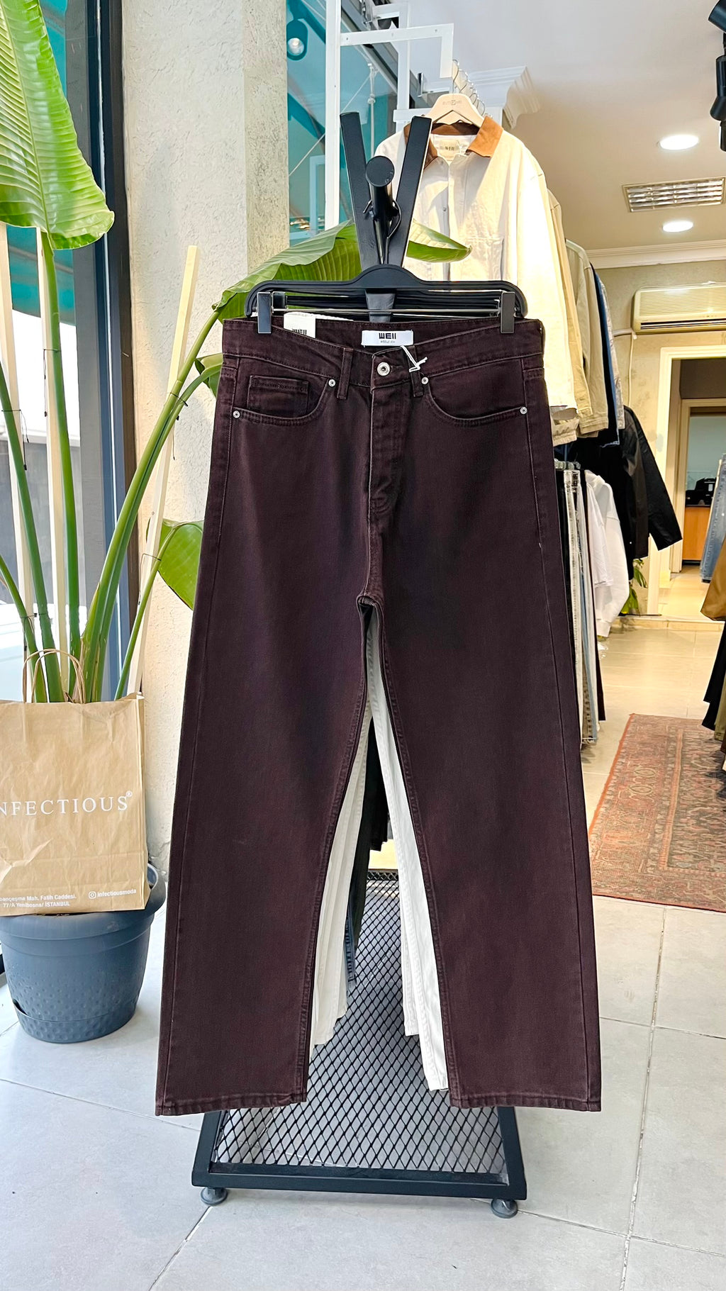 Baggy AcıKahve Jean 3336