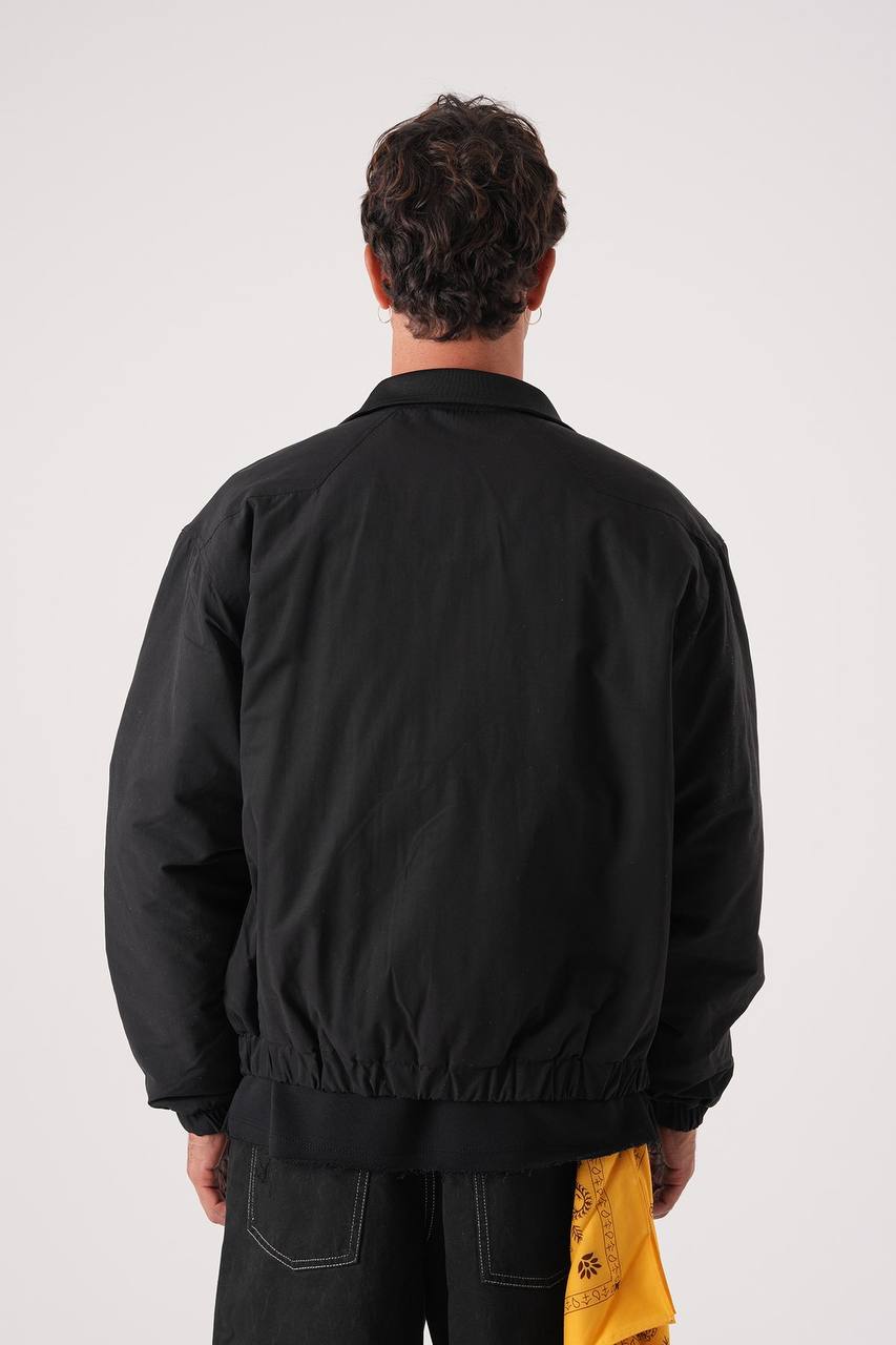 Oversize Siyah Mont 2041