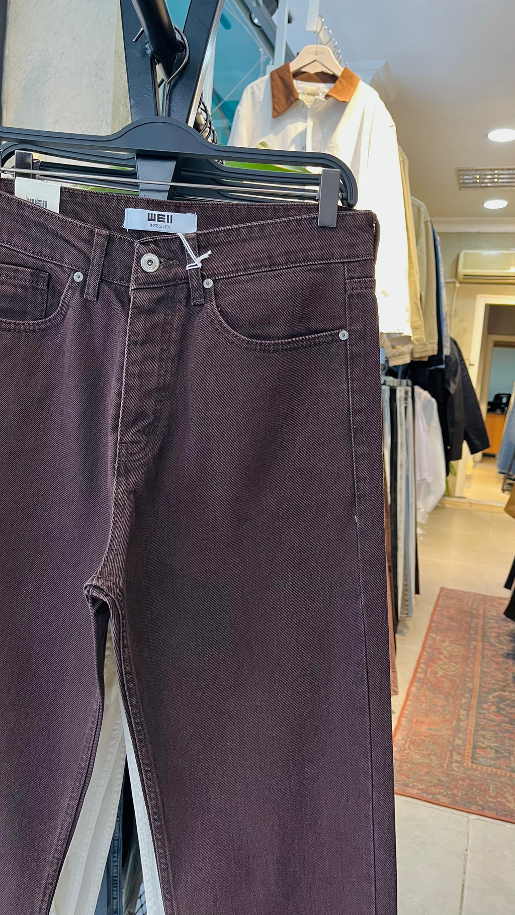 Baggy AcıKahve Jean 3336