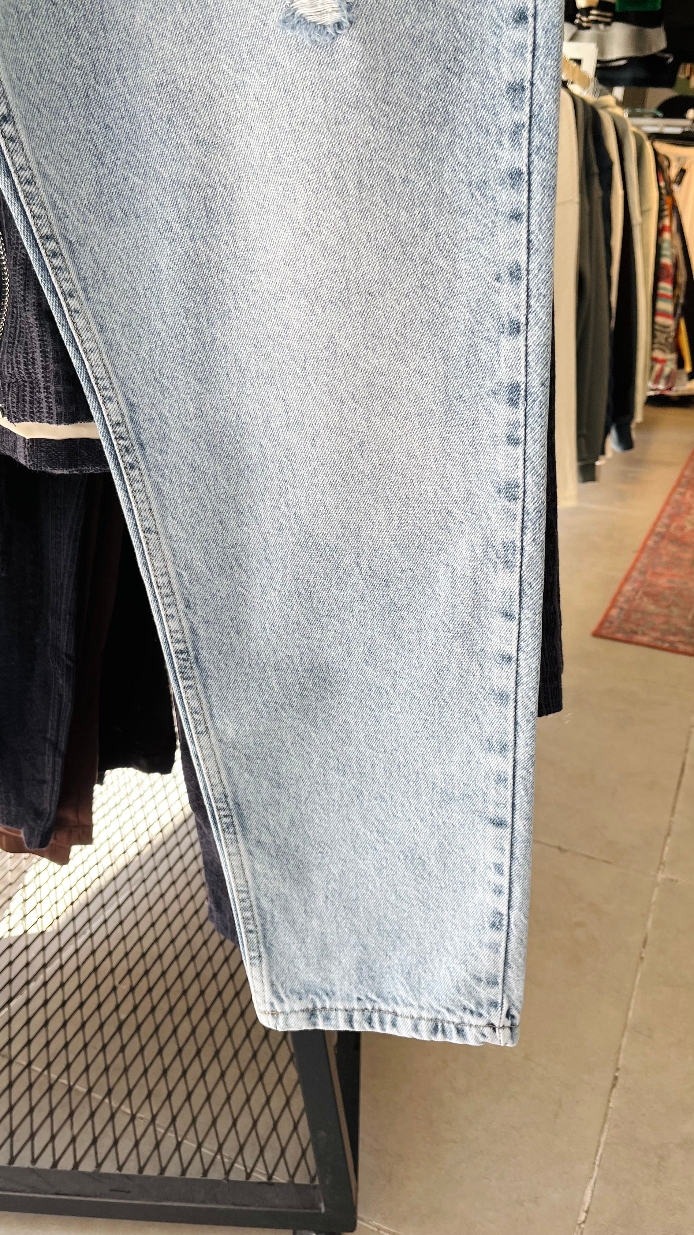 Boyfriend Açık Mavi Yırtıklı Jean 3285