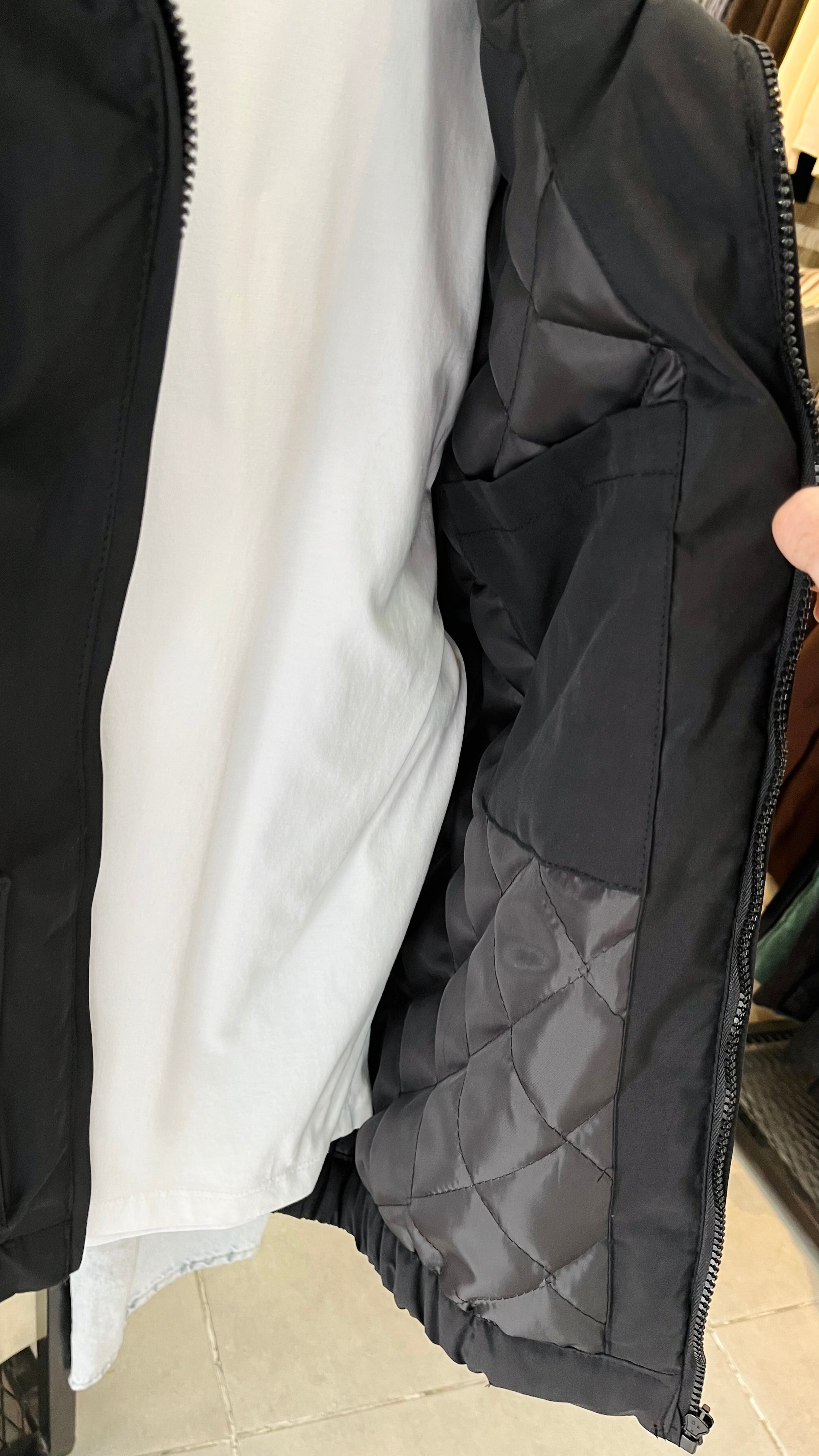 Oversize Siyah Mont 2041