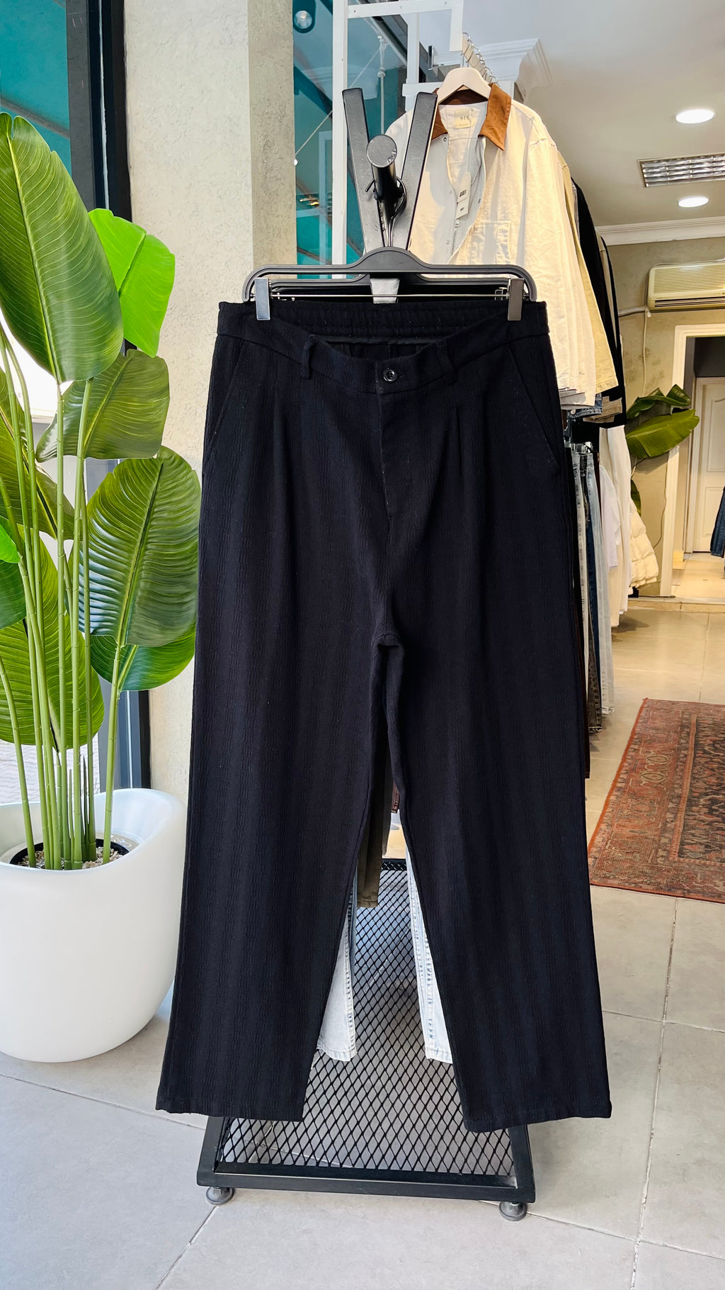 Baggy Siyah Pantolon 6174