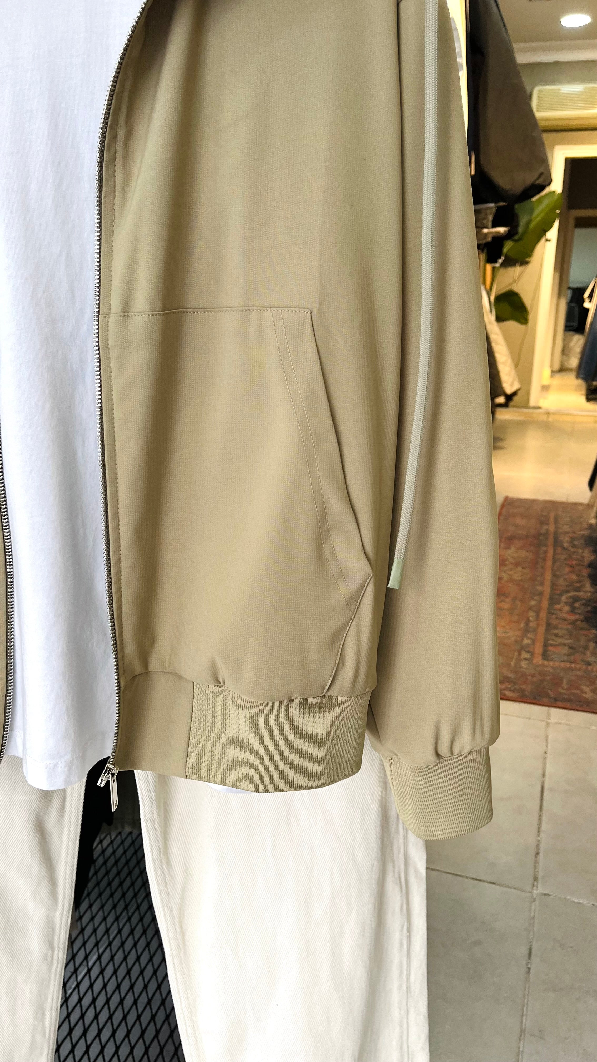 Mevsimlik Yeşil Hırka 5013