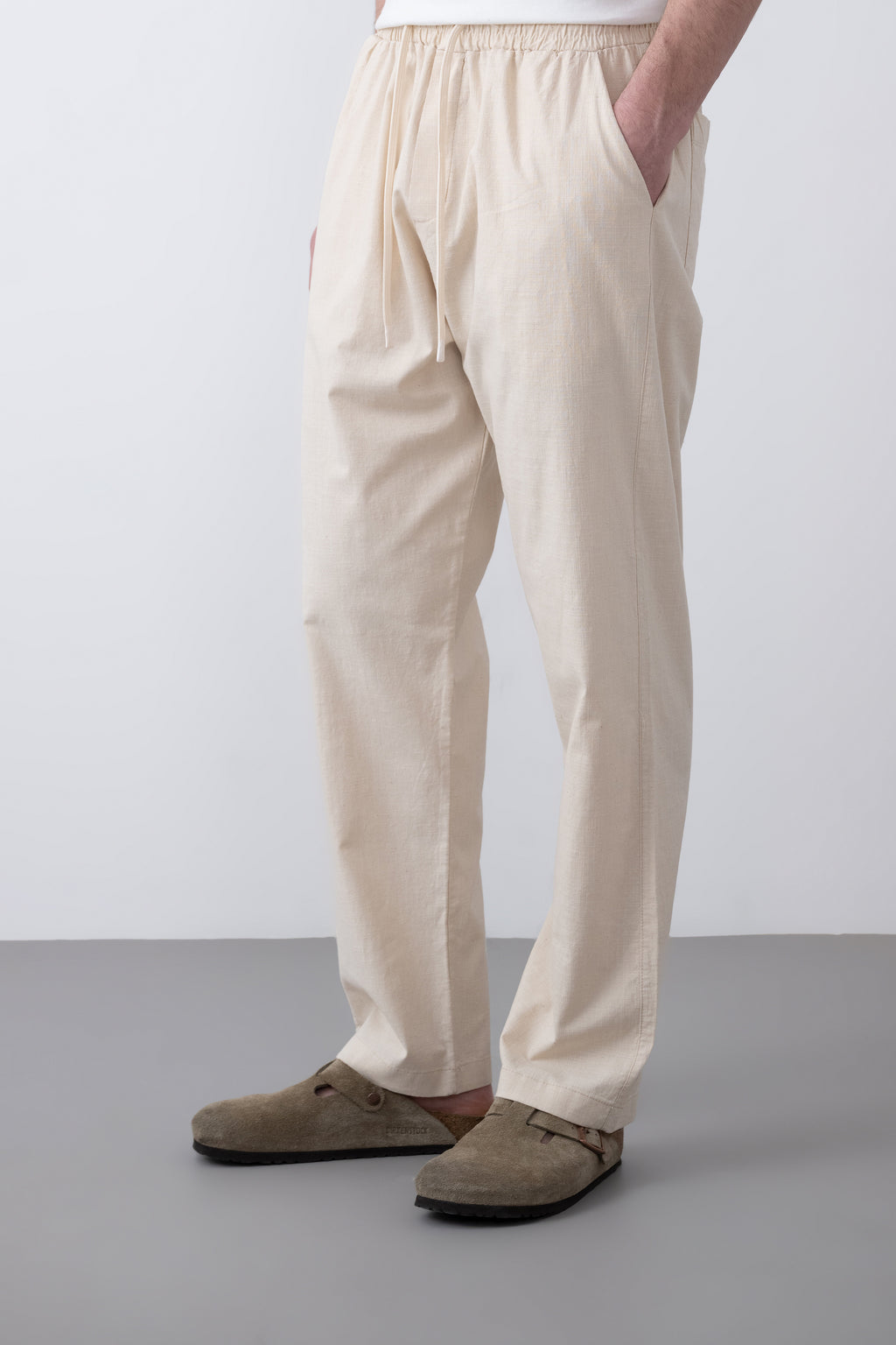 Baggy Bej Pantolon 6200
