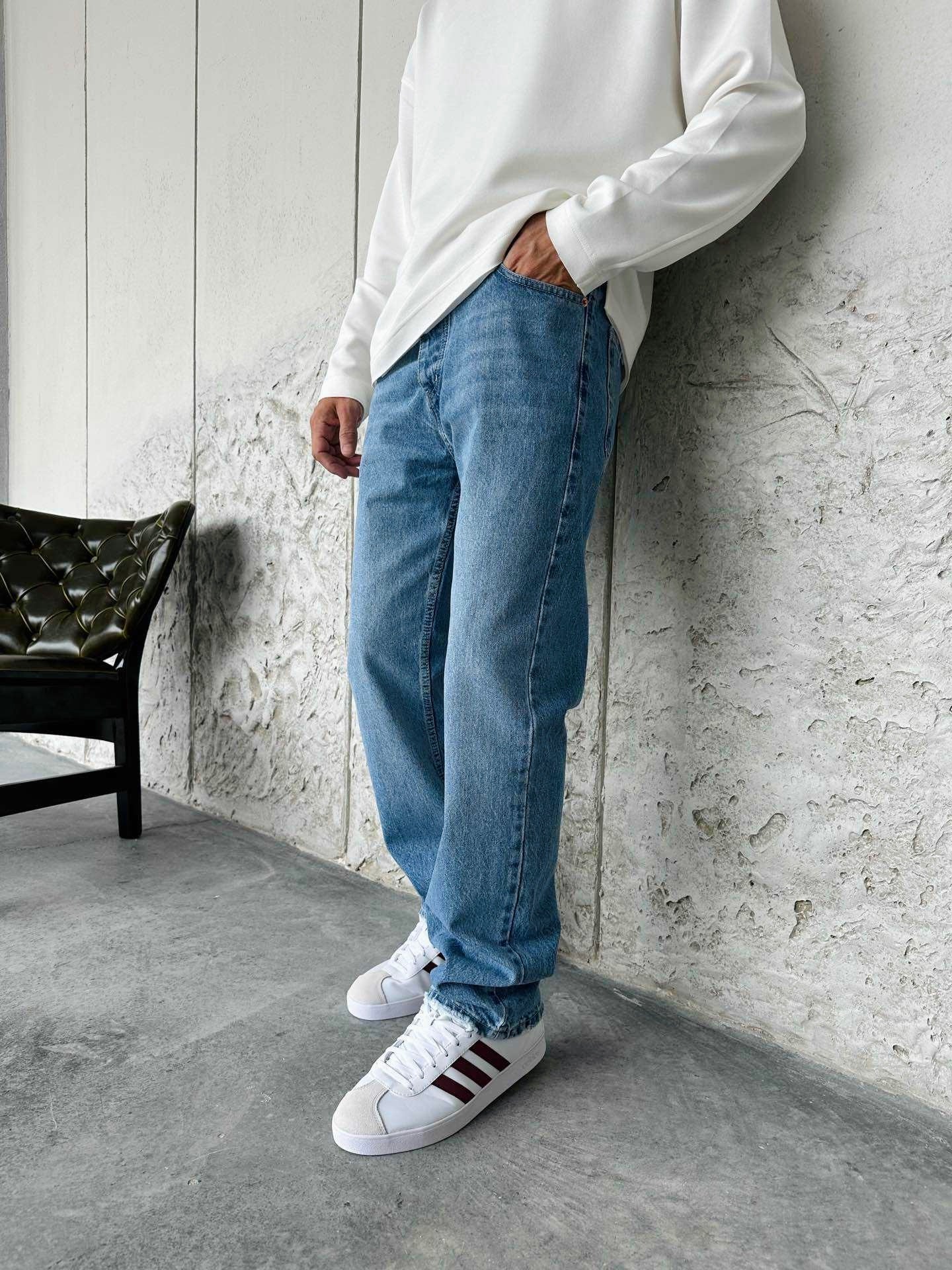 Baggy Mavi Jean 3301