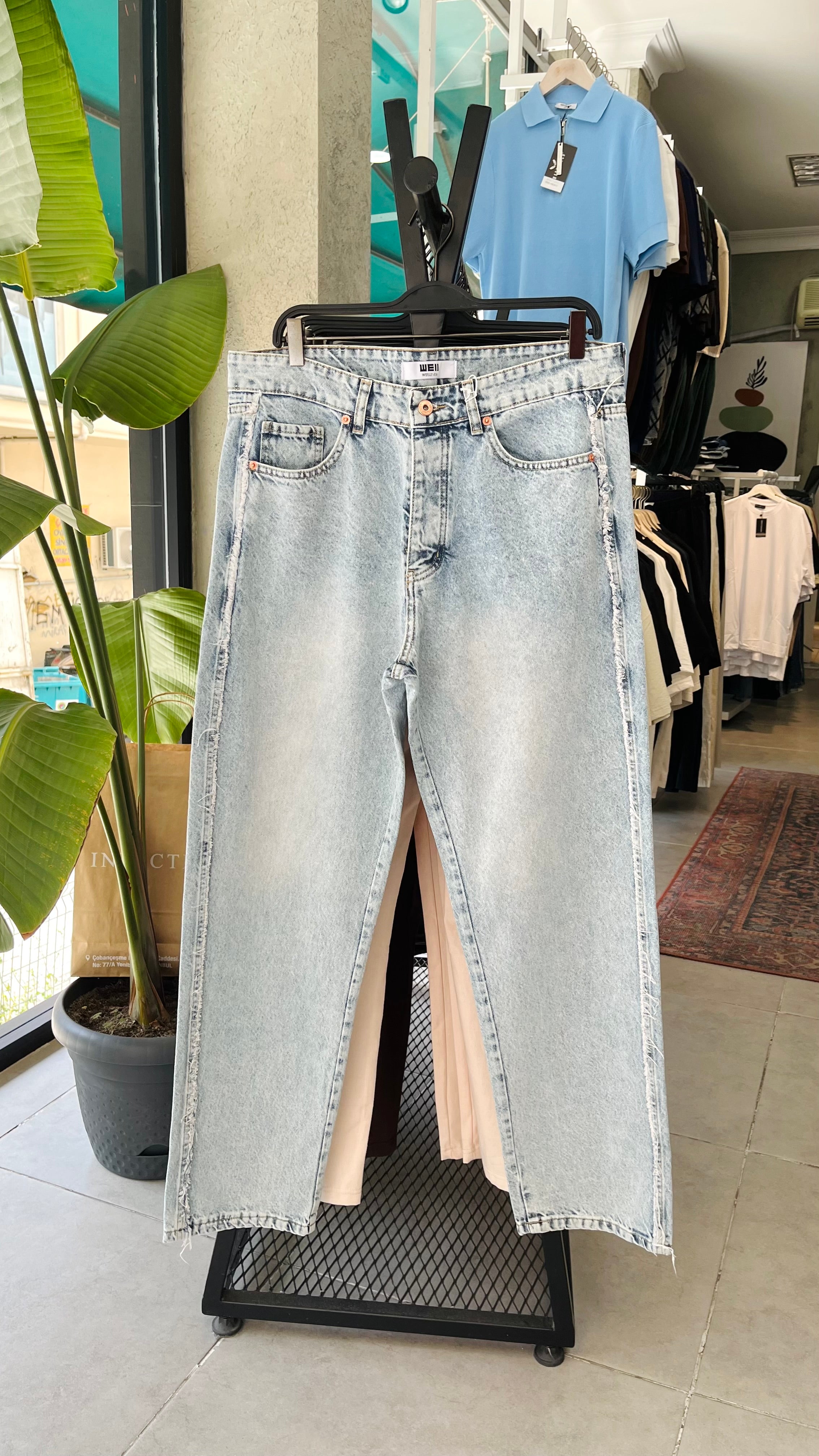 Skater Açık Mavi Jean 3296