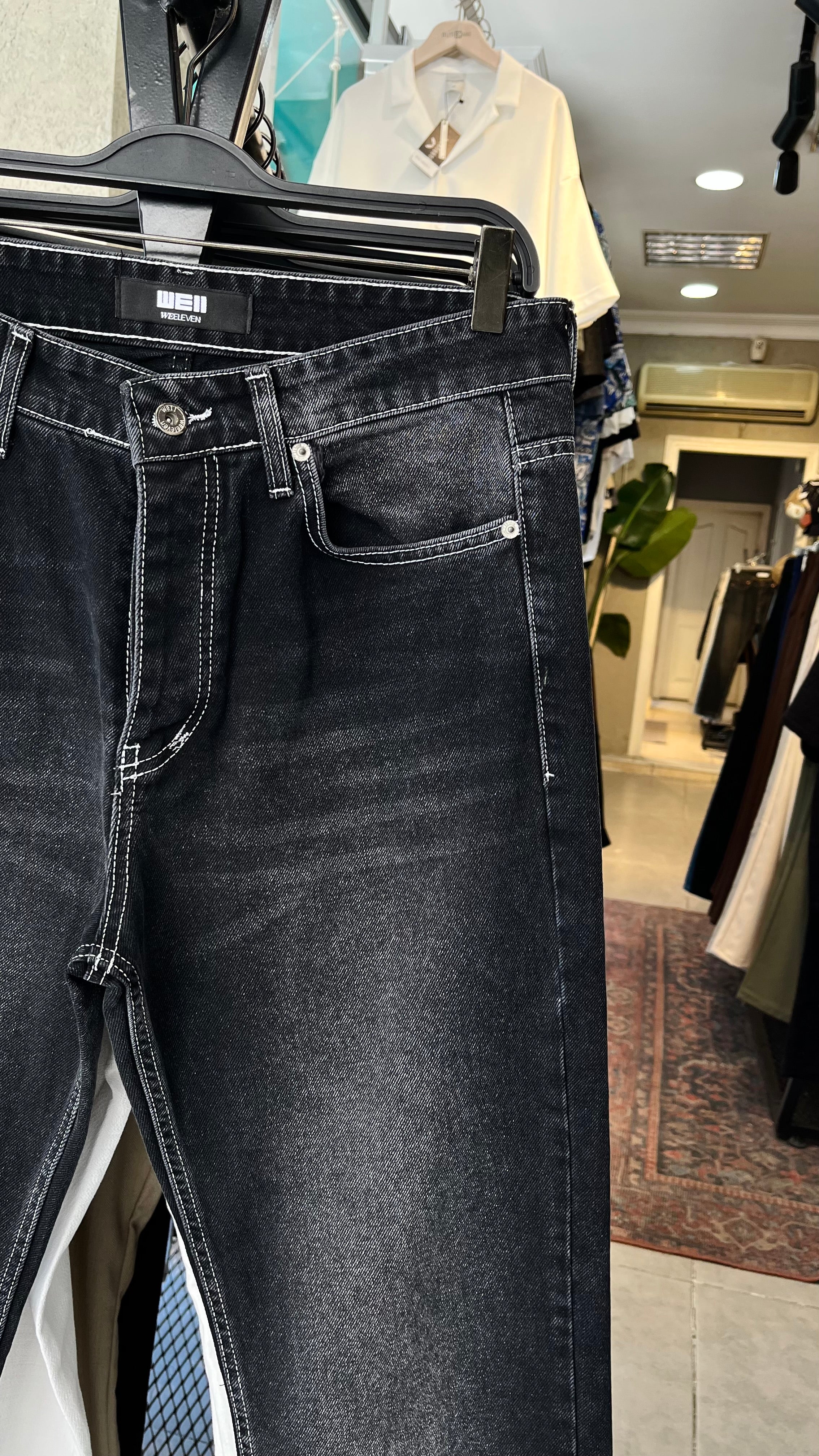 Baggy Antresit Yıkamalı Jean 3308