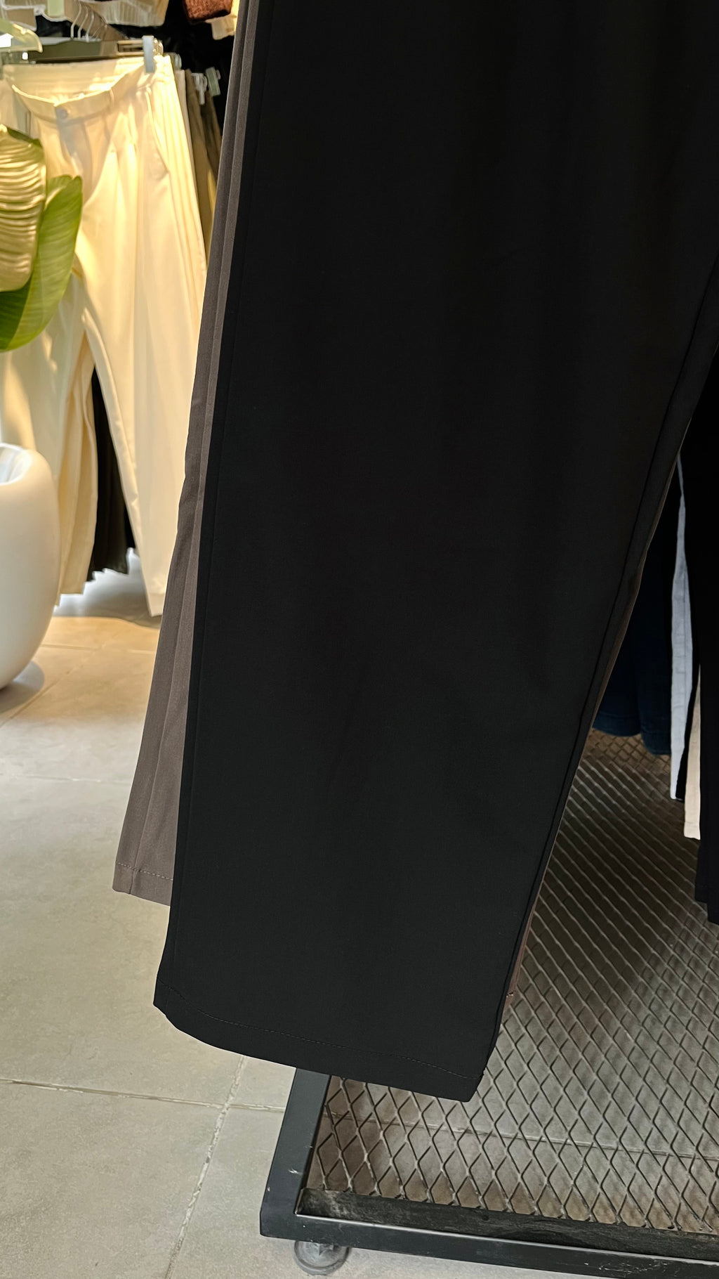 Baggy Premium Kumaş Siyah Pantolon  6242