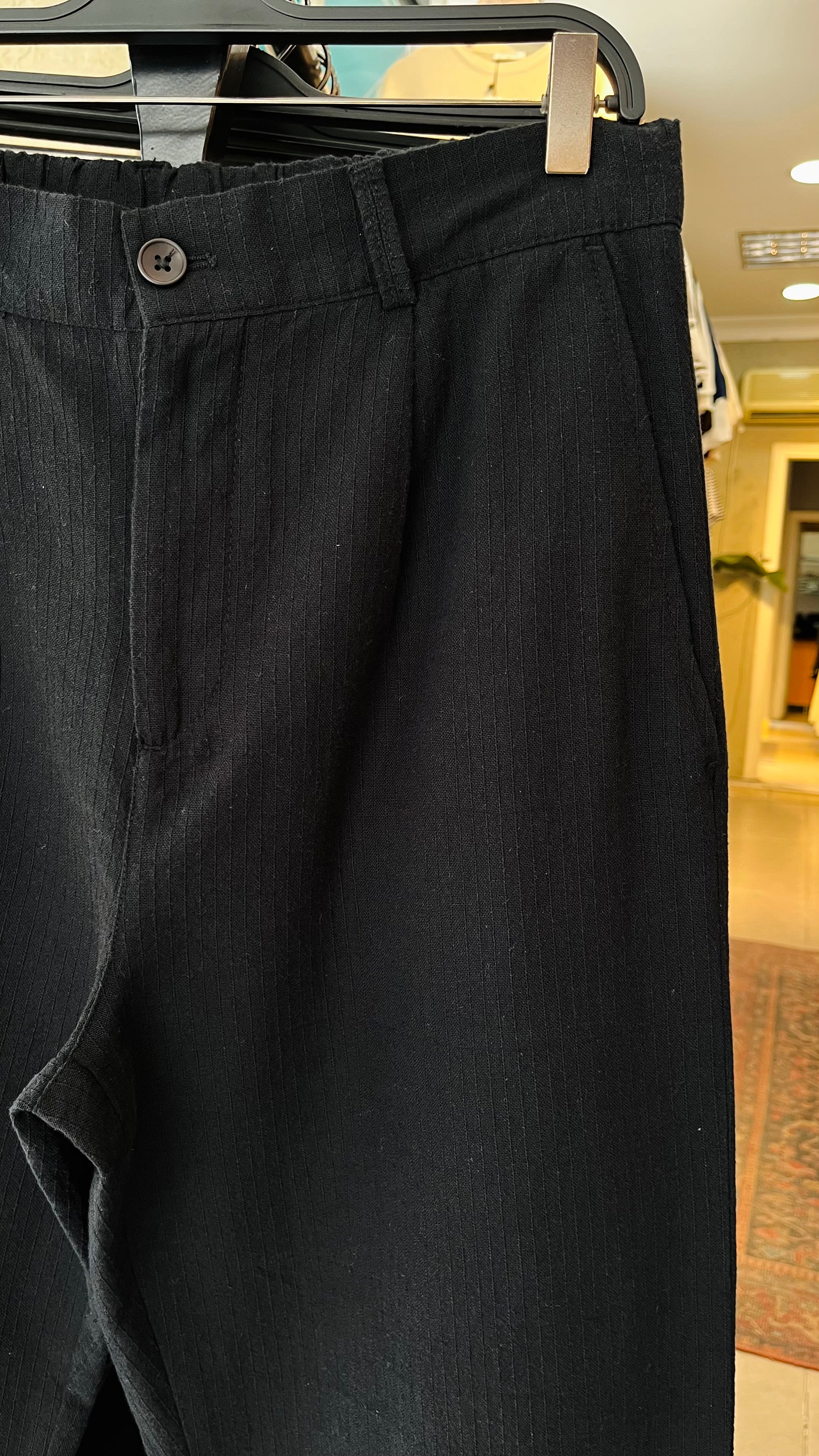 Baggy Siyah Pantolon 6225
