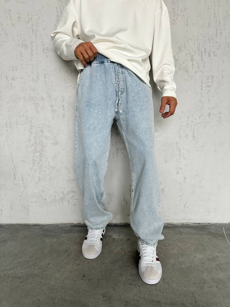 Erkek Gabardin Pantolon – Mavi