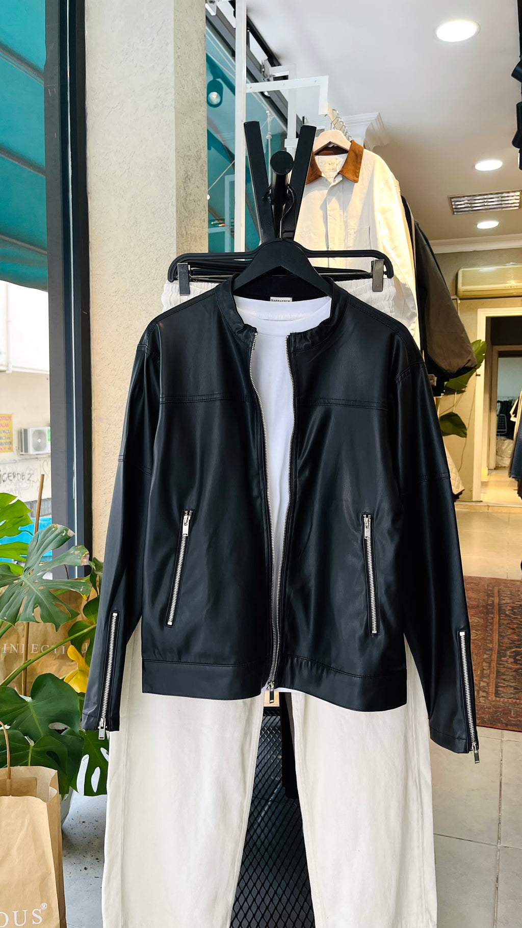 Mevsimlik Deri Ceket (Dar Kalıp) 5014