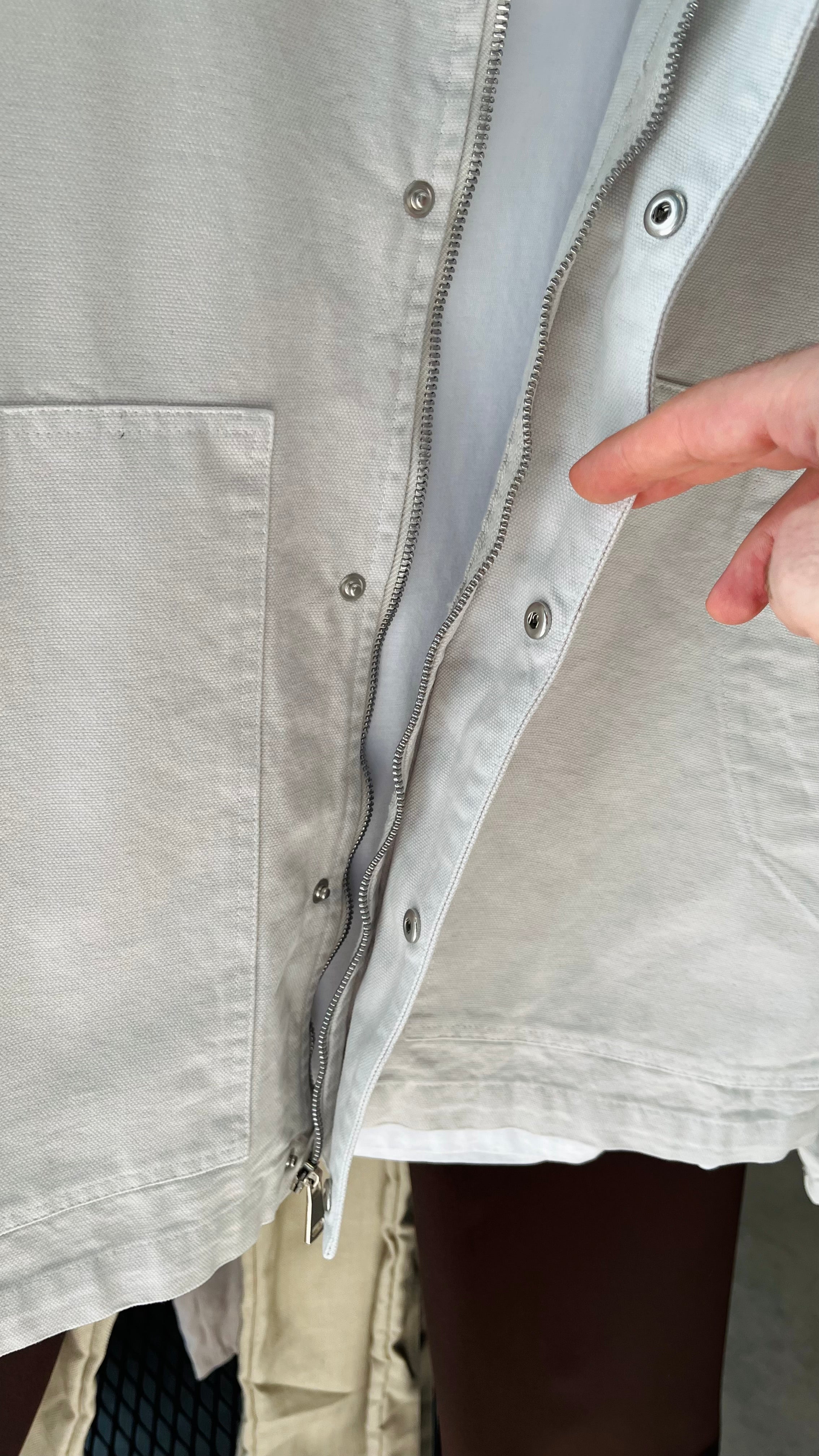 Gri Yakası Kahverengi Gabardin Ceket 2039