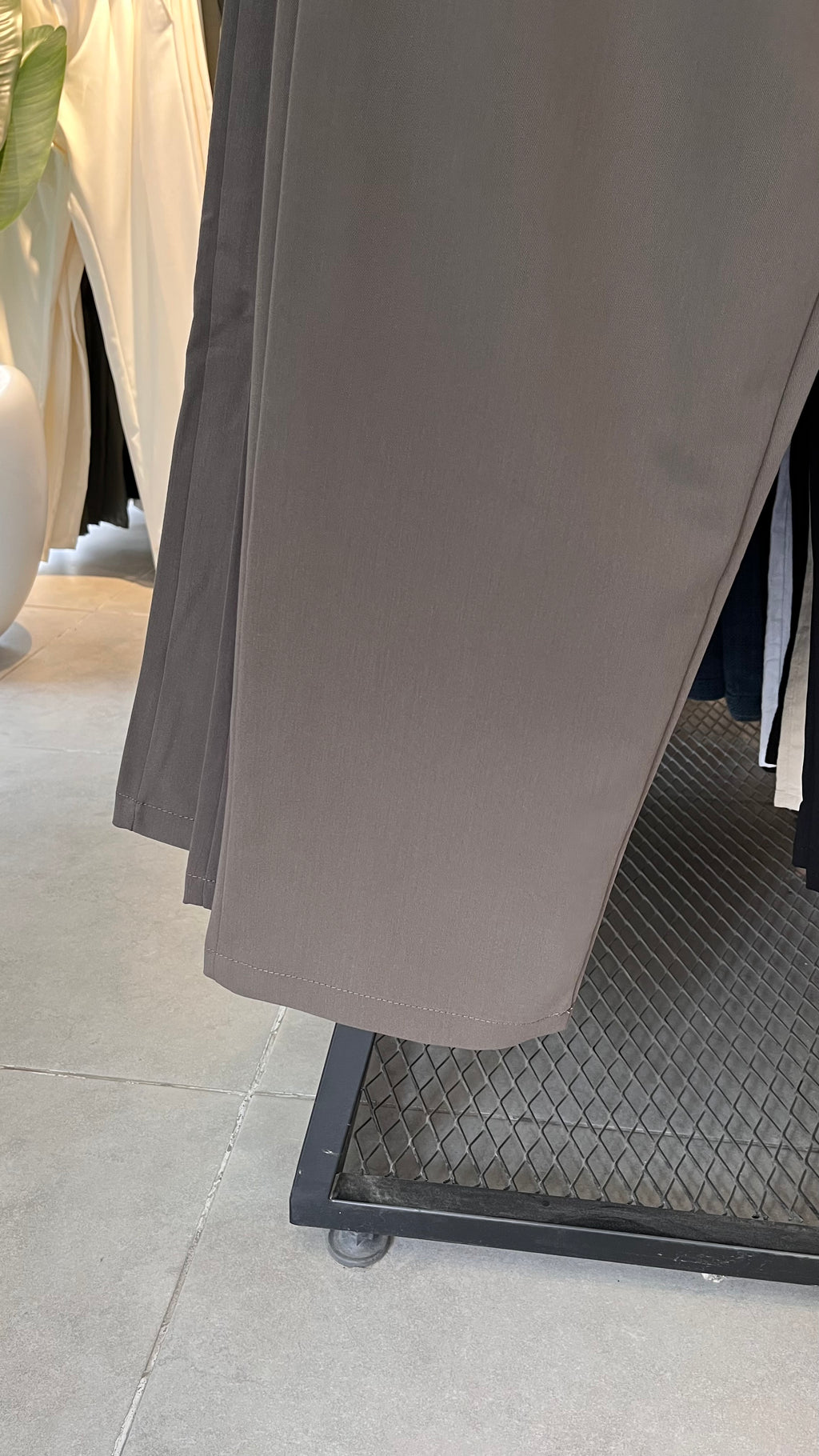 Baggy Premium Kumaş Pileli Haki Pantolon  6241