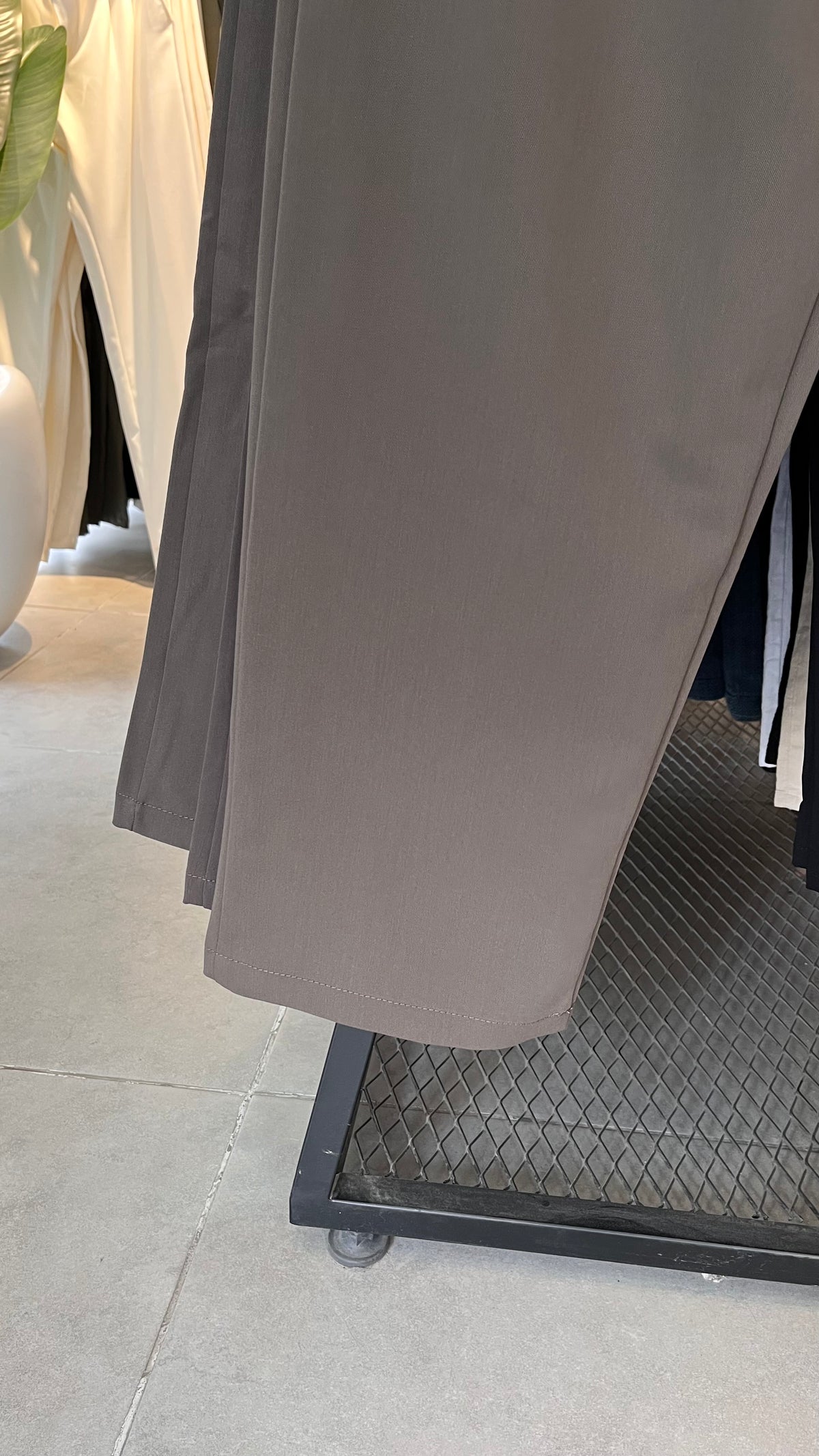 Baggy Premium Kumaş Pileli Haki Pantolon  6241