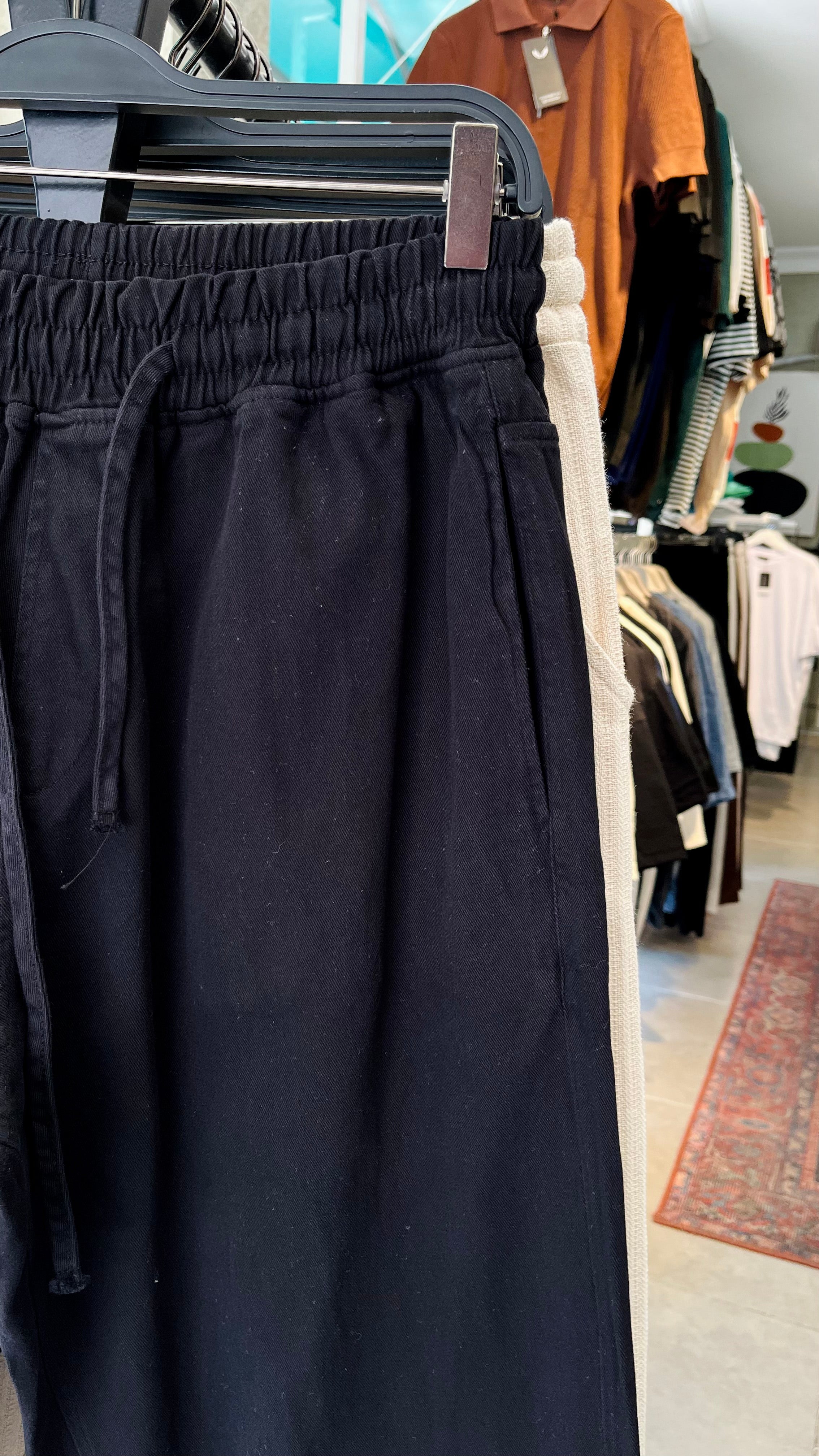 Erkek Gabardin Pantolon - Siyah
