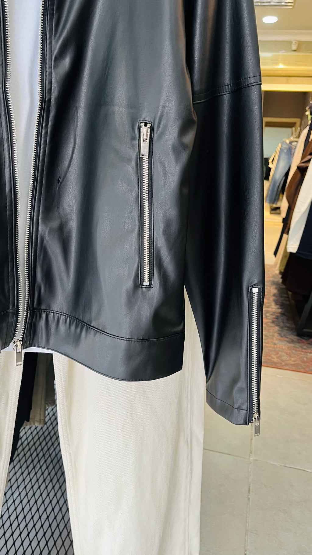 Mevsimlik Deri Ceket (Dar Kalıp) 5014