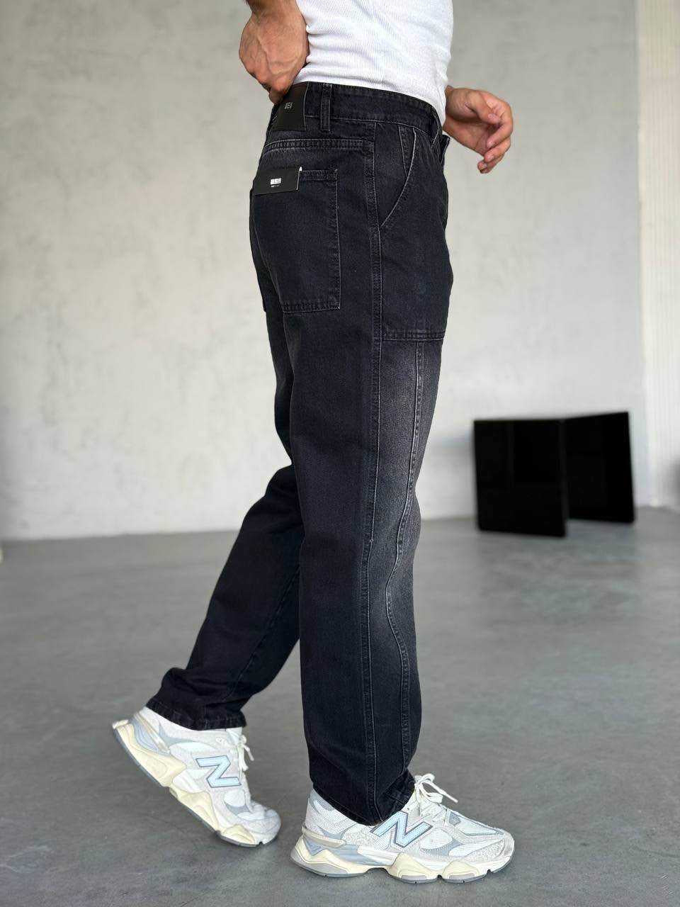 Skater Siyah Yıkamalı Jean 3312
