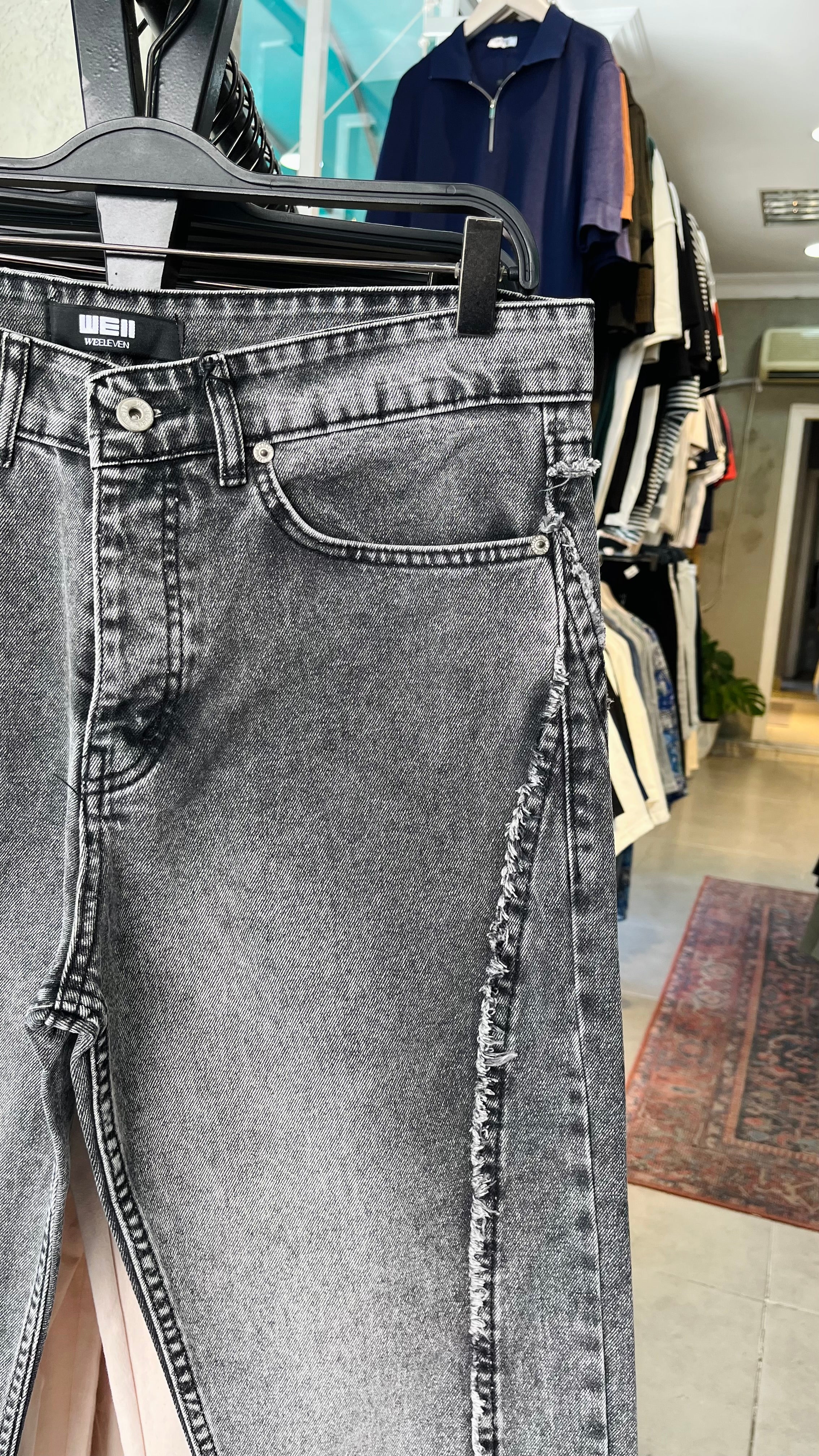 Skater Koyu Gri Jean 3306