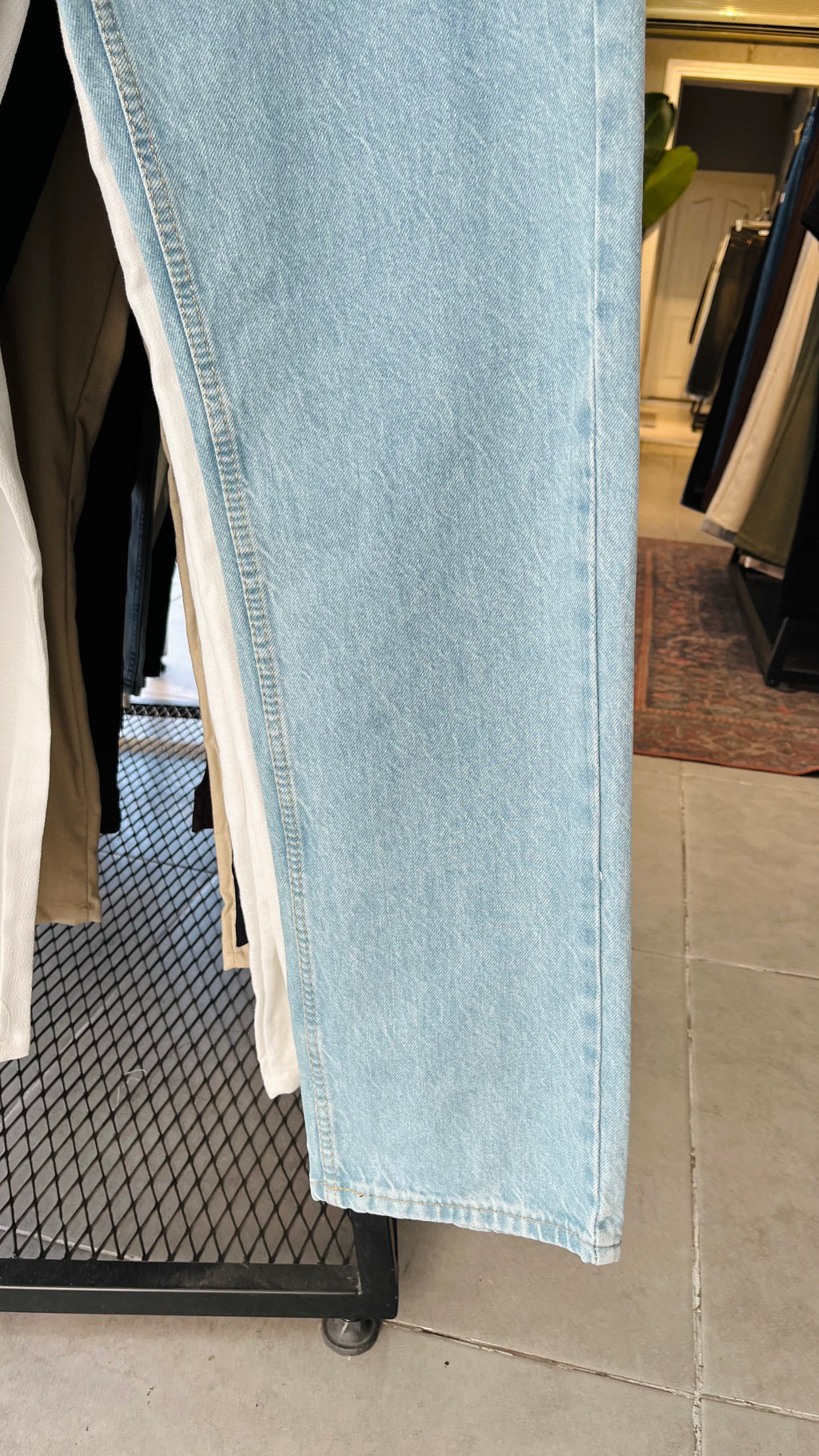 Baggy Açık Mavi Jean 3309