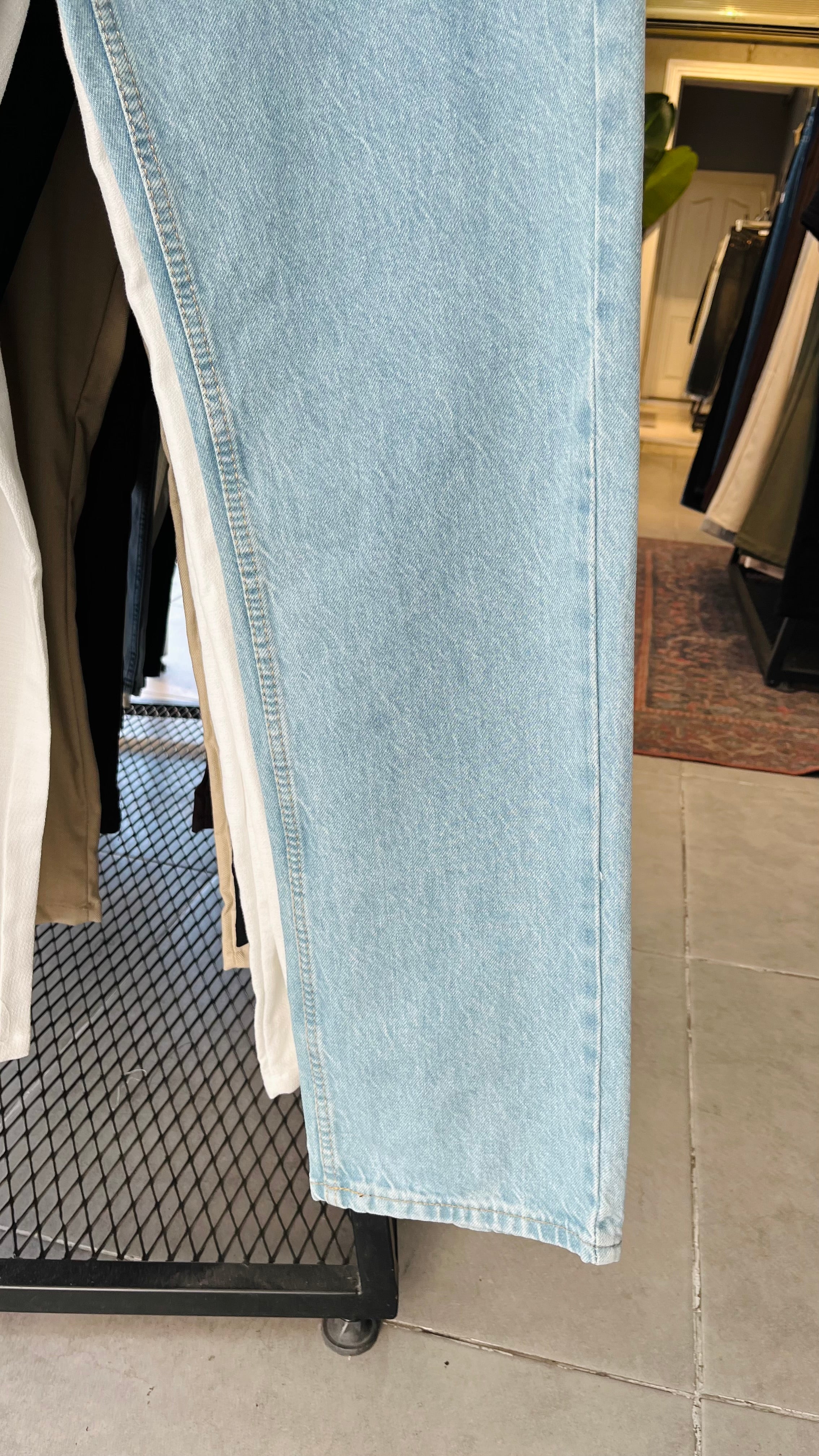 Baggy Açık Mavi Jean 3309