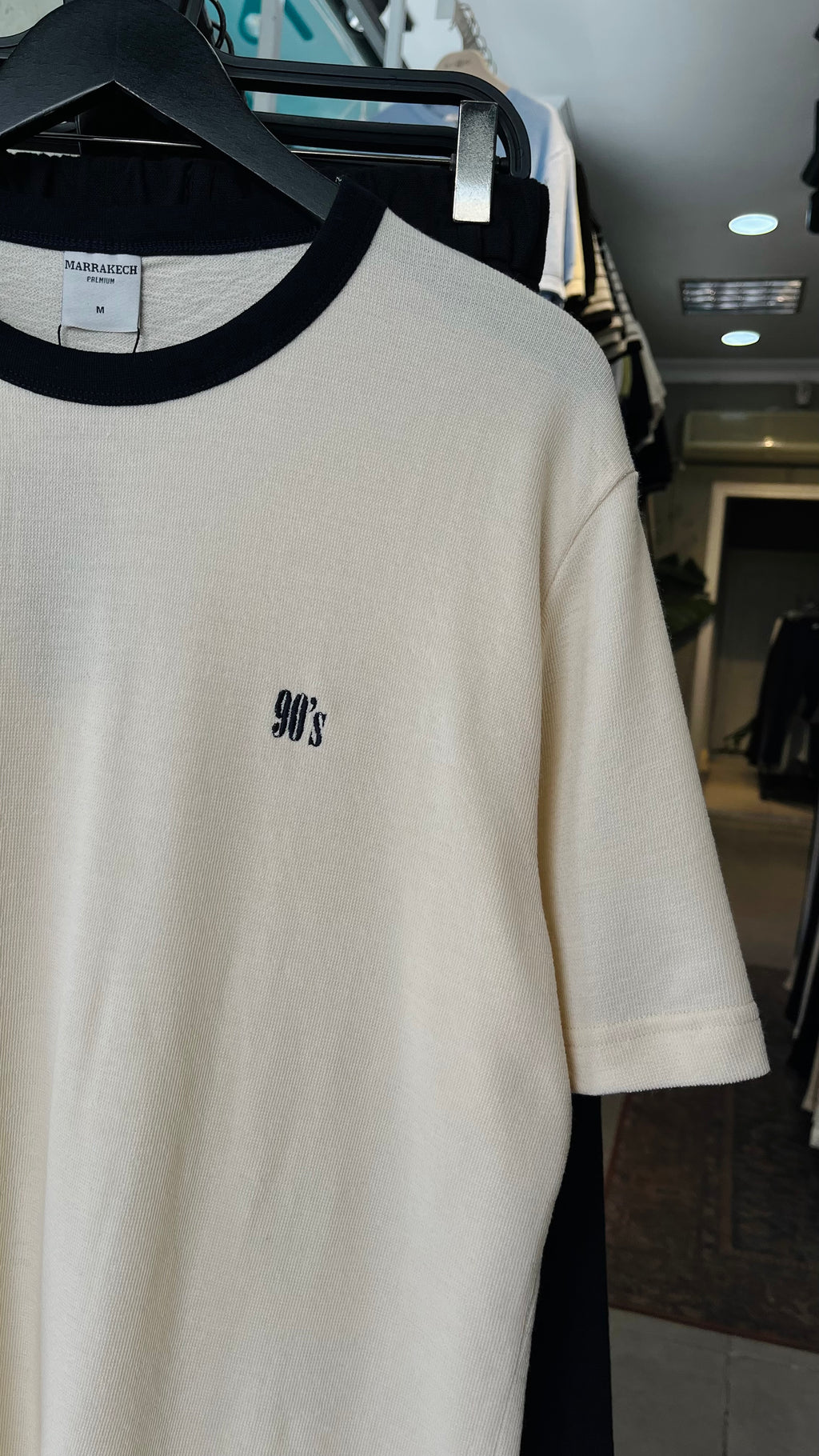 Oversize Bej 90's Tshirt 9396