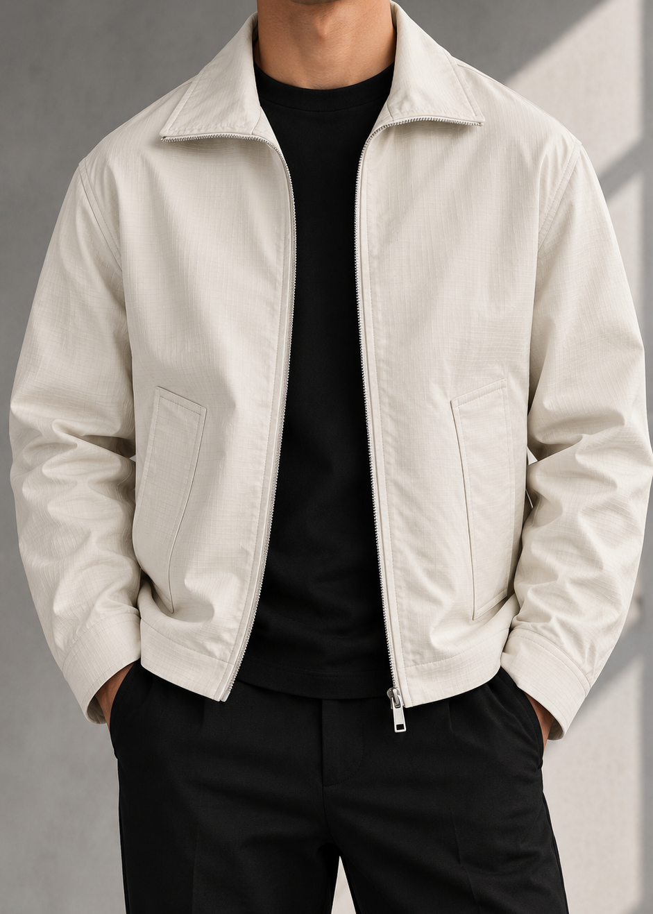 Oversize Dolgu Bej Ceket 2029