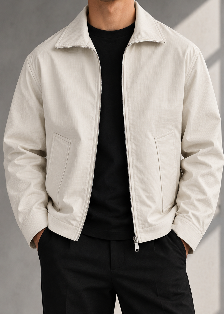 Oversize Dolgu Bej Ceket 2029