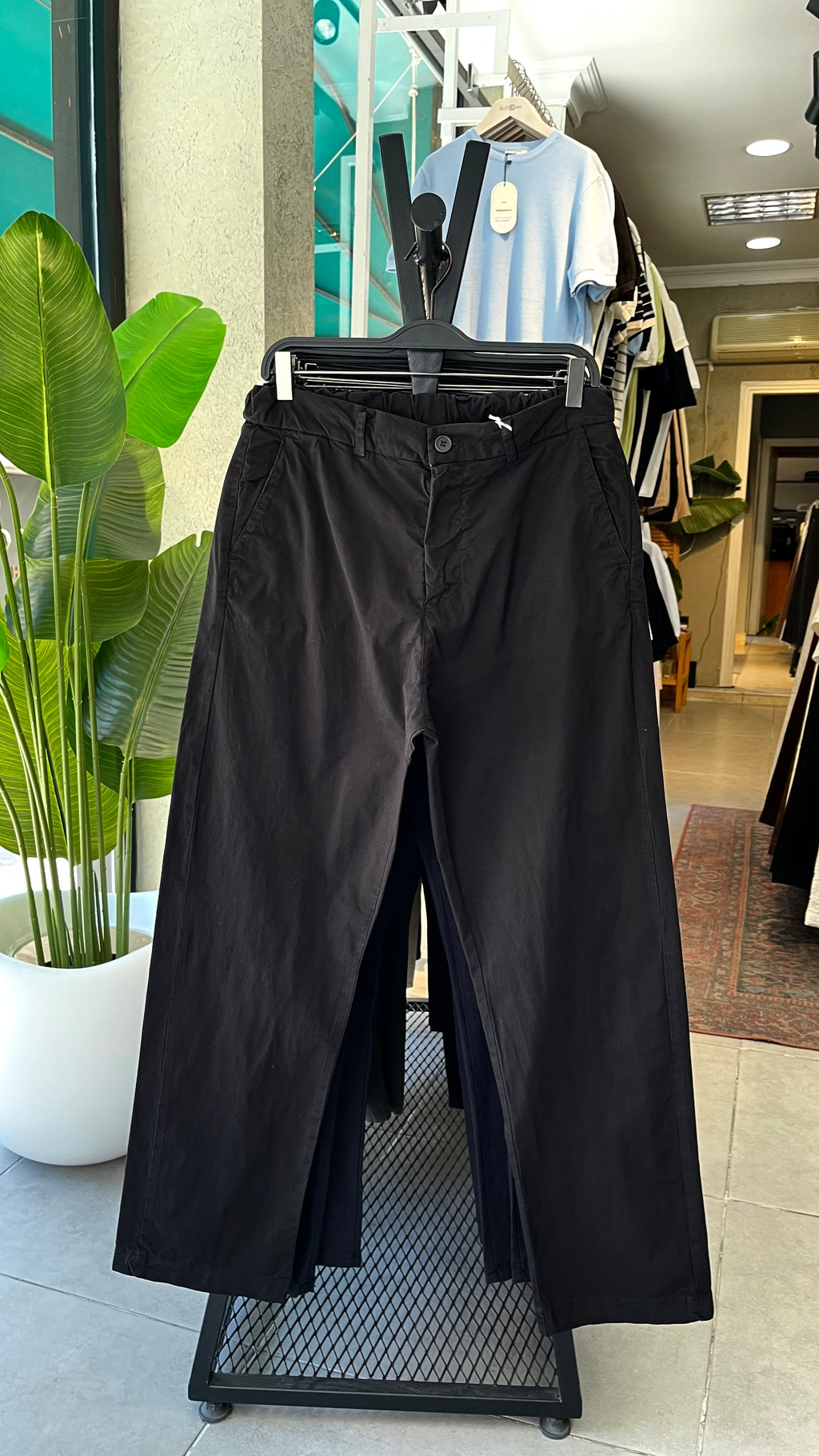 Baggy Siyah Pantolon 6193