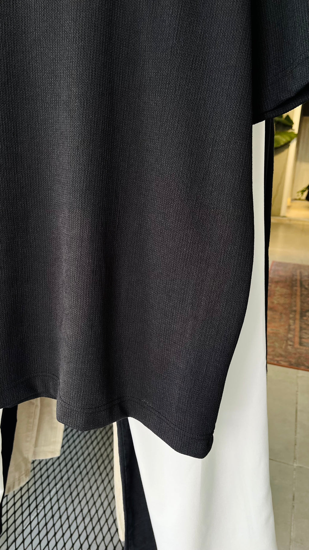 Oversize Siyah Tshirt 9401