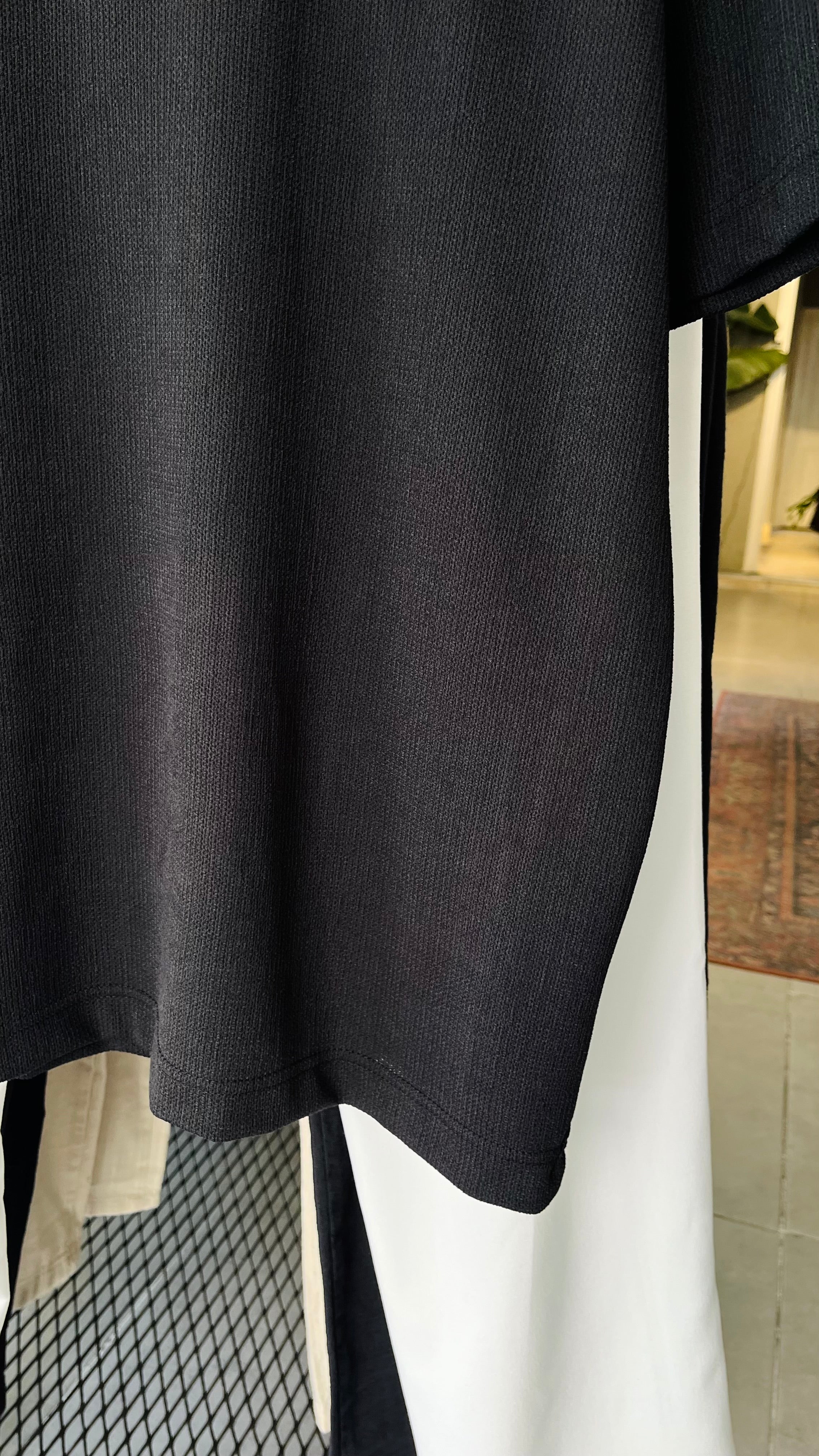 Oversize Siyah Tshirt 9401