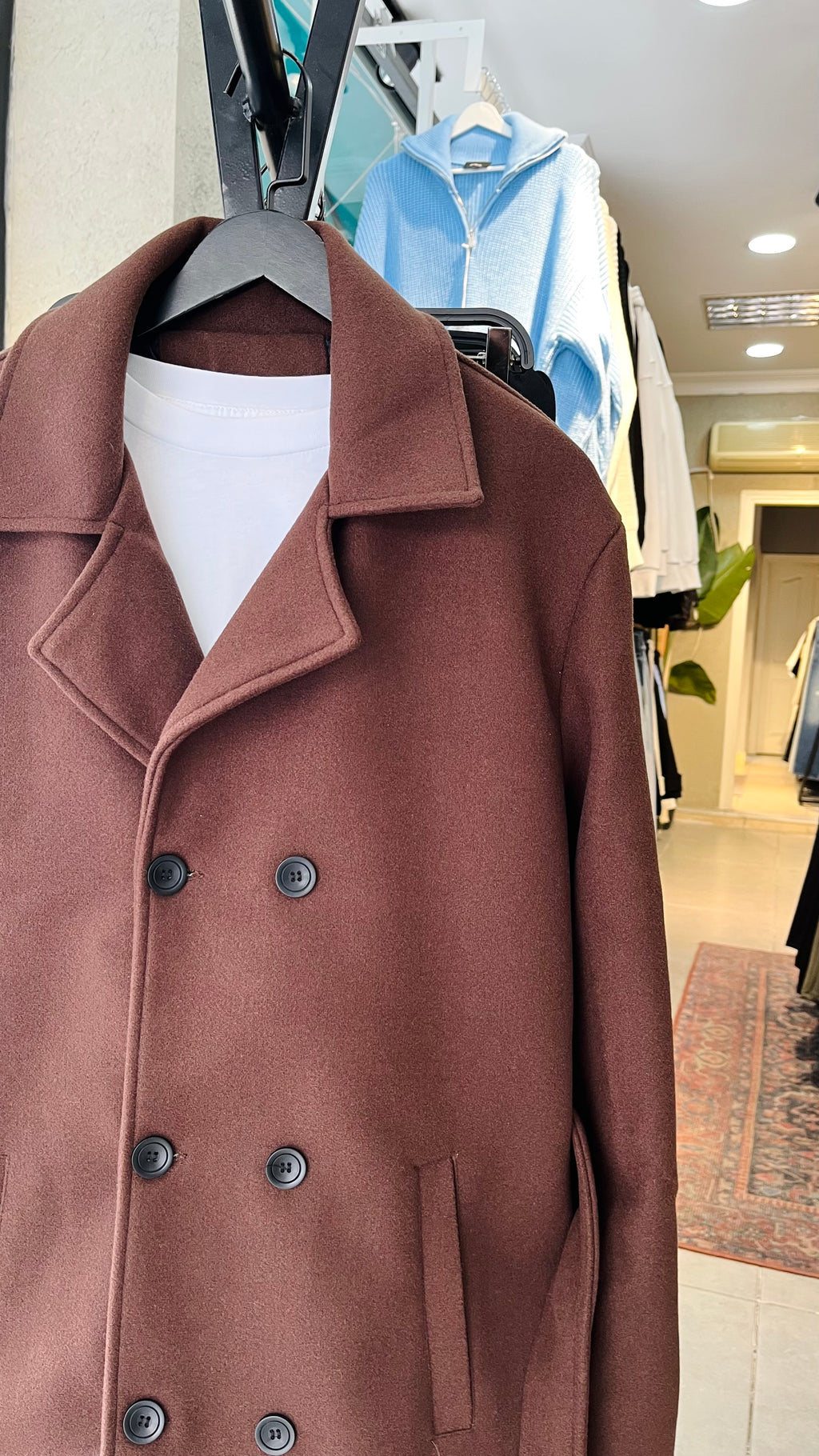 Kahverengi Kaşe Kaban 2037