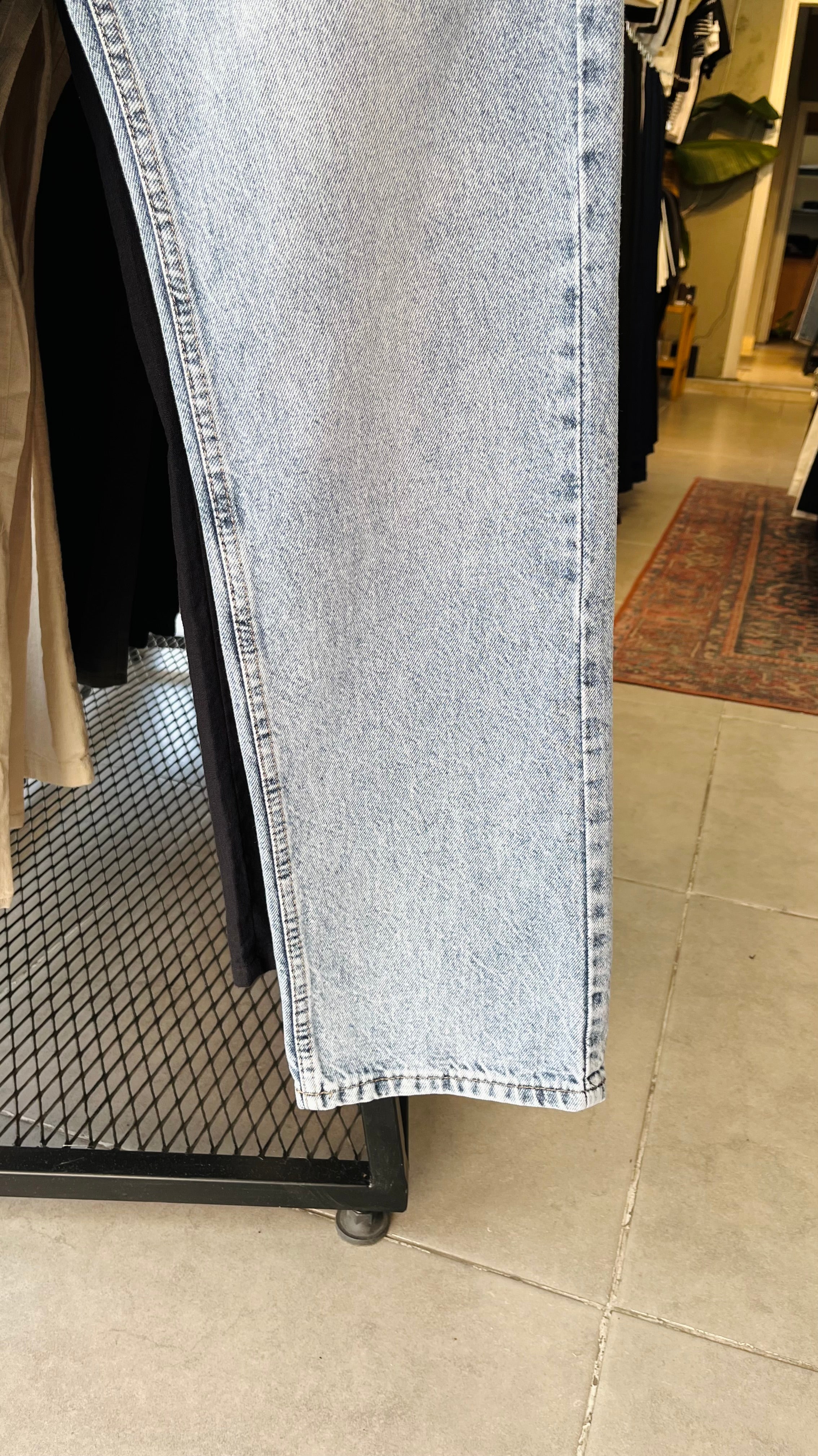 Baggy Açık Mavi Jean 3341
