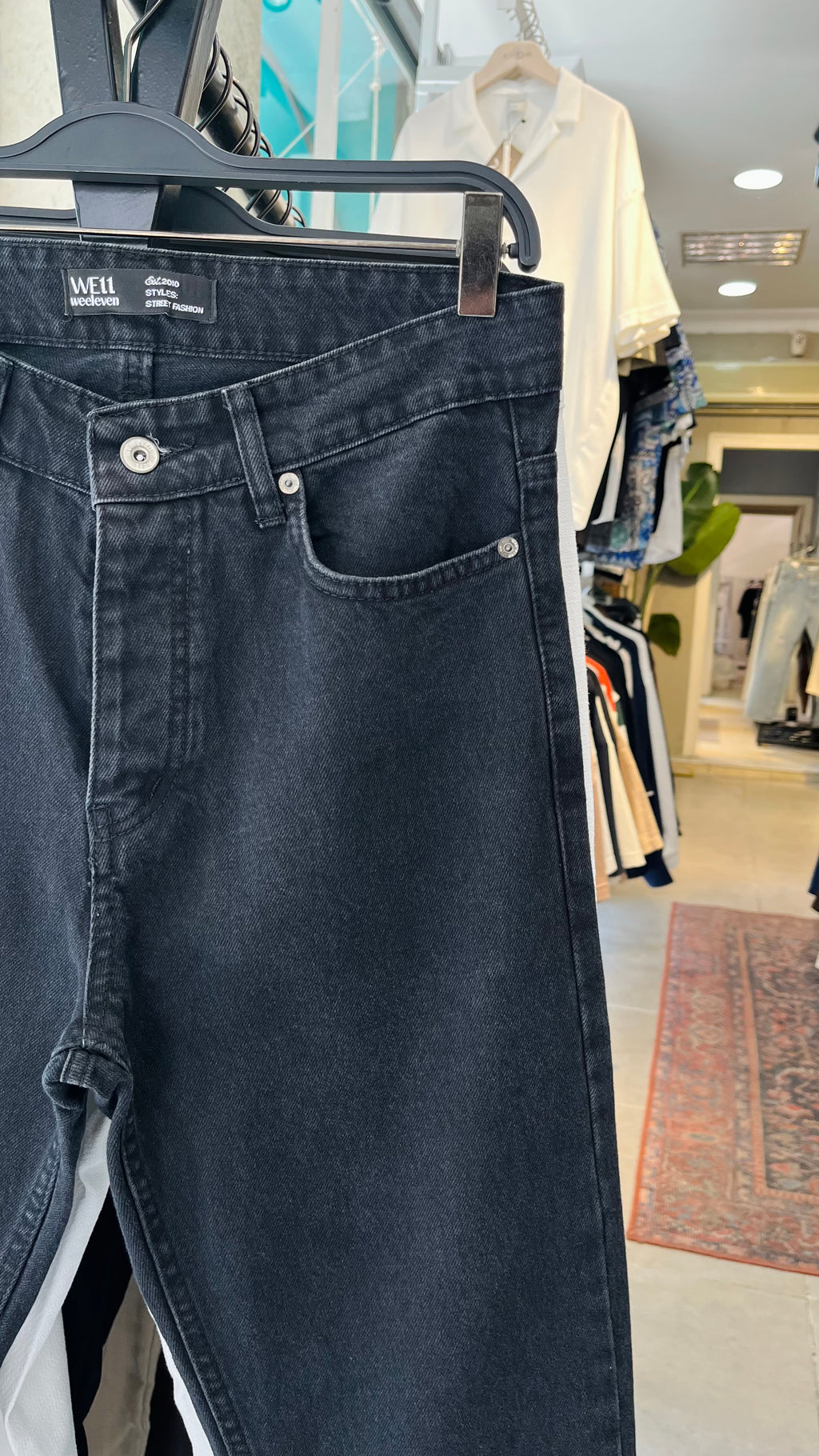Regular Siyah Jean 3216
