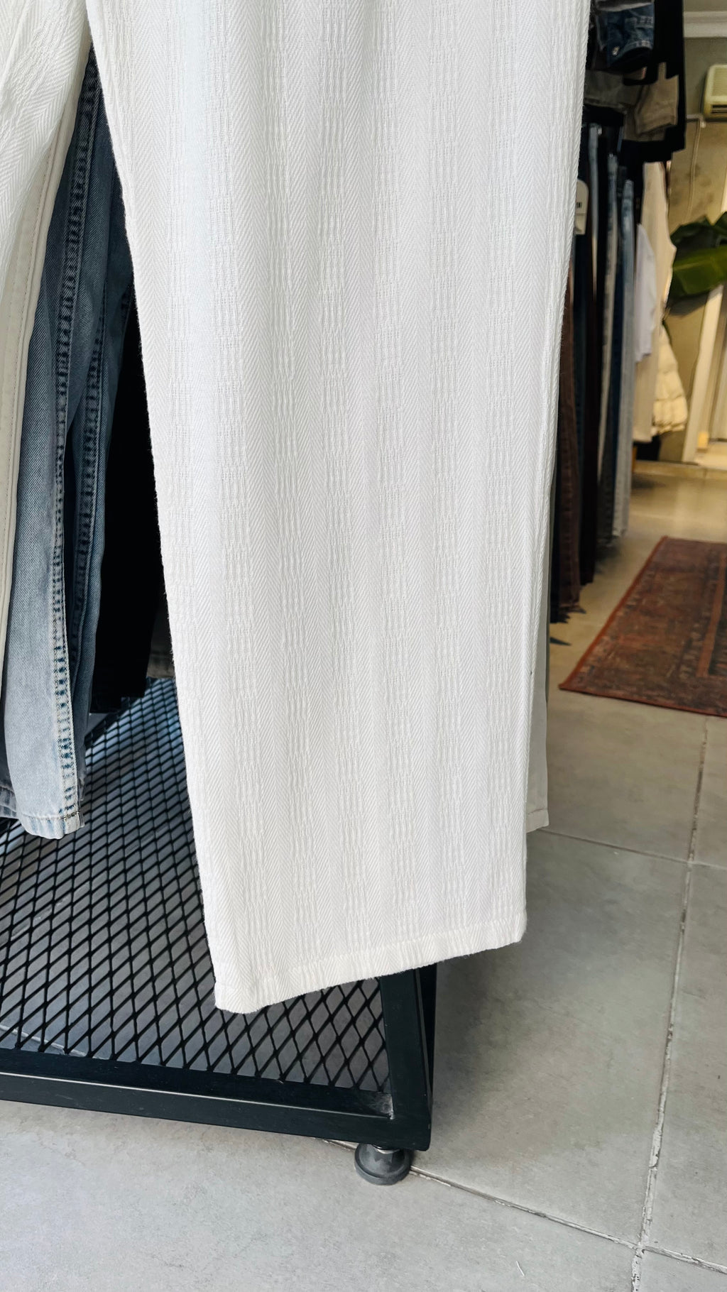 Baggy Beyaz Pantolon 6175