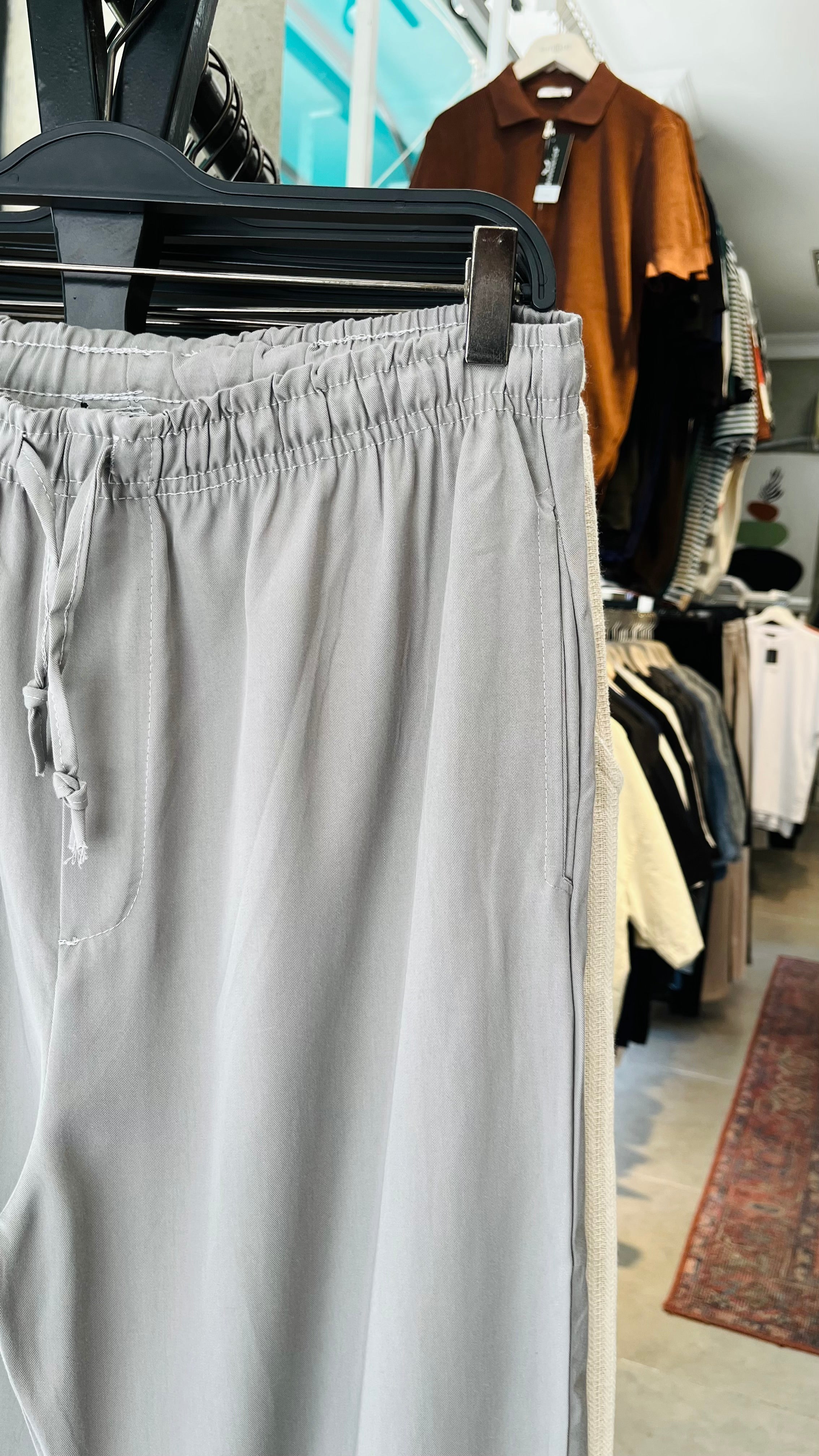 Baggy Gri Pantolon - Gri 6143
