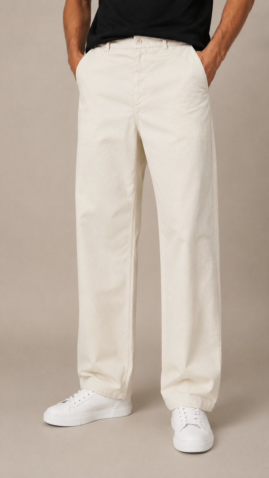 Baggy Bej Pantolon 6194