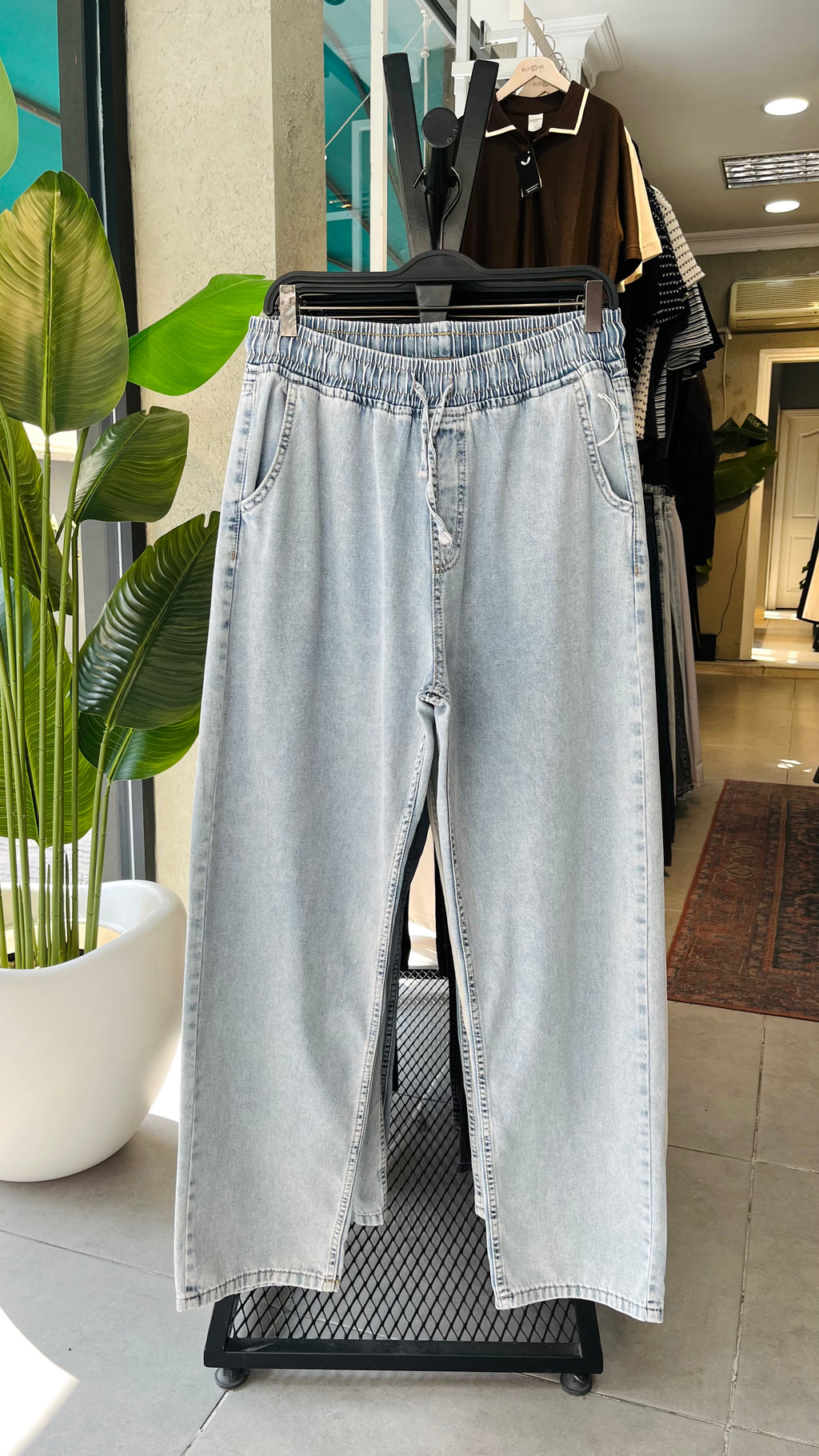 Erkek Gabardin Pantolon – Mavi 6150