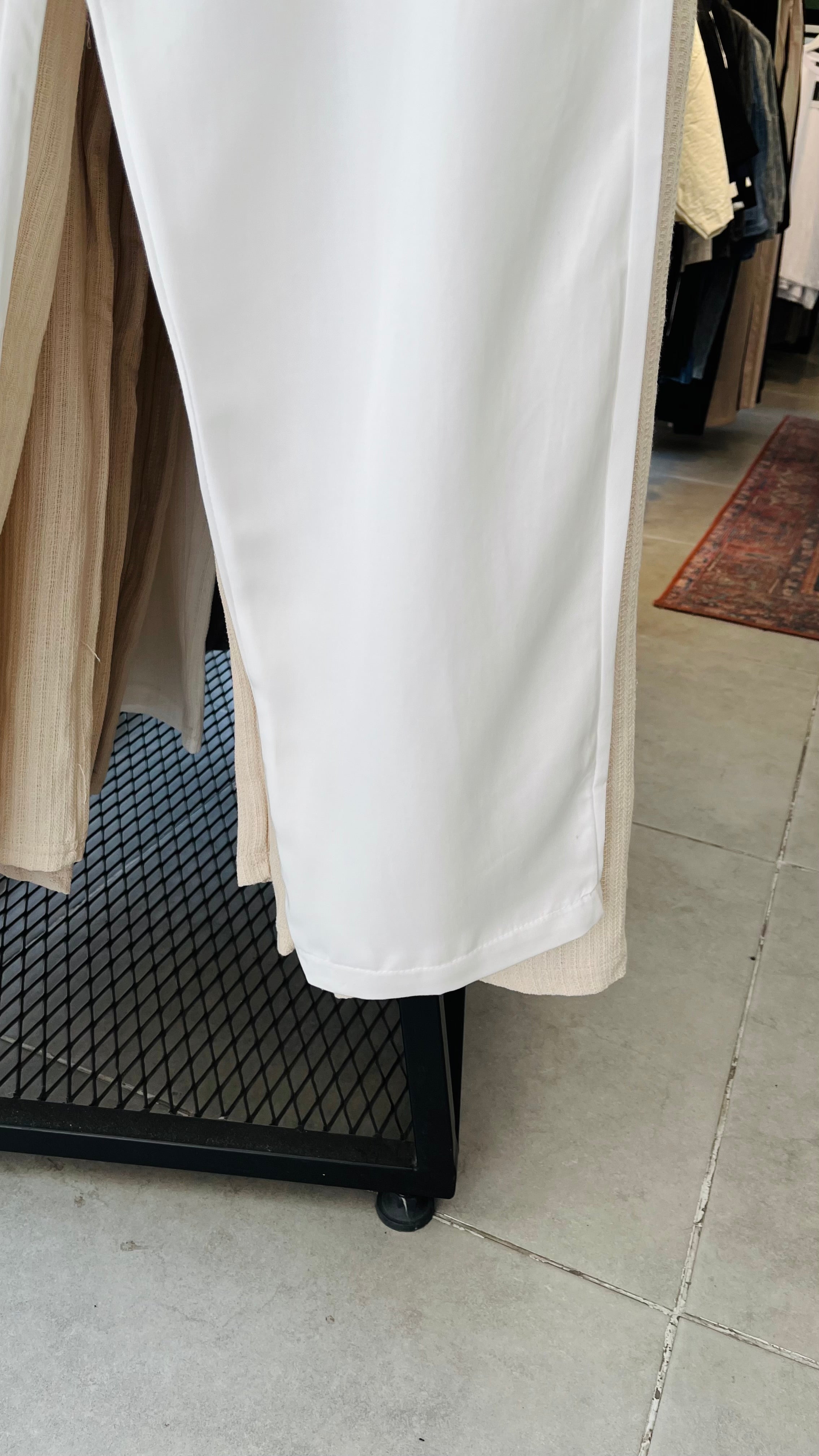 Baggy Beyaz Pantolon - Beyaz 6142
