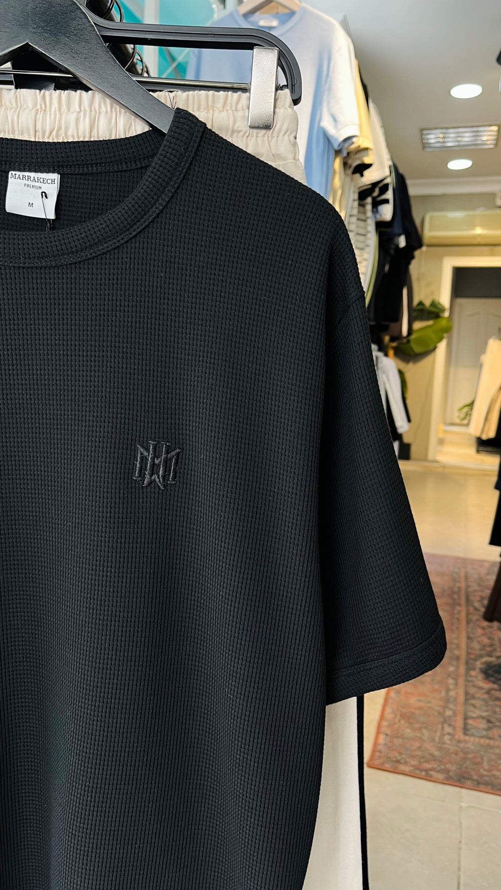 Oversize Siyah Tshirt 9391
